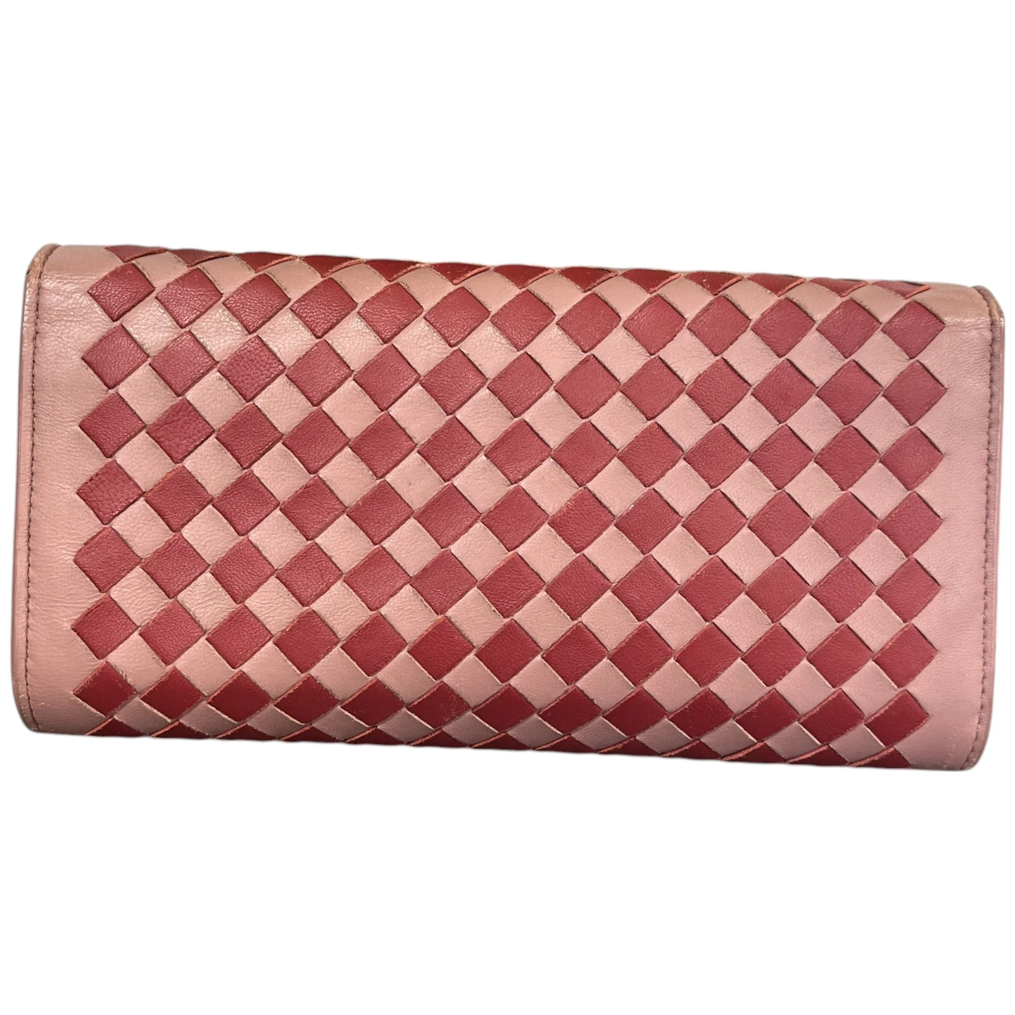 Women's Intrecciato Purse Pink - Image 3