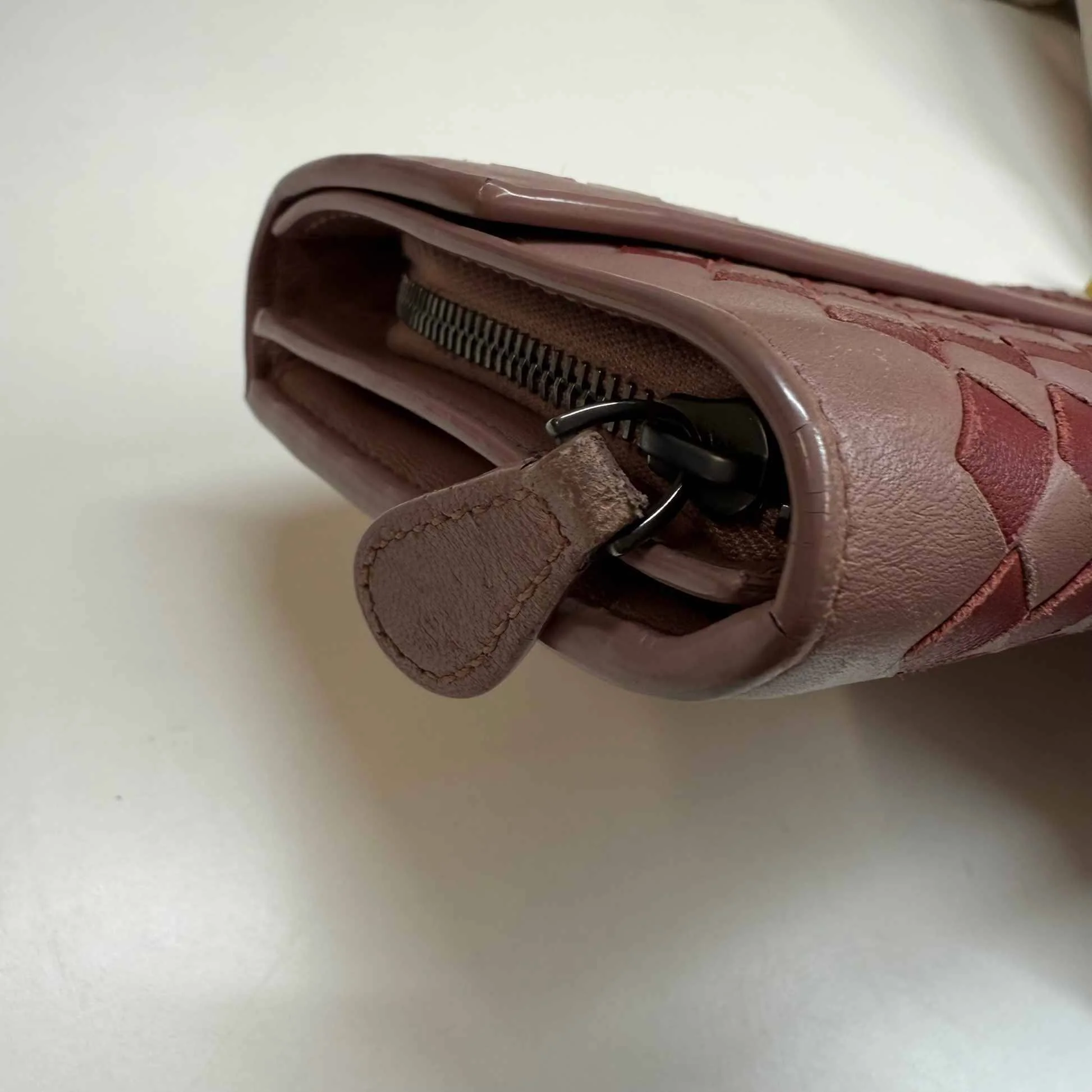Women's Intrecciato Purse Pink - Image 7