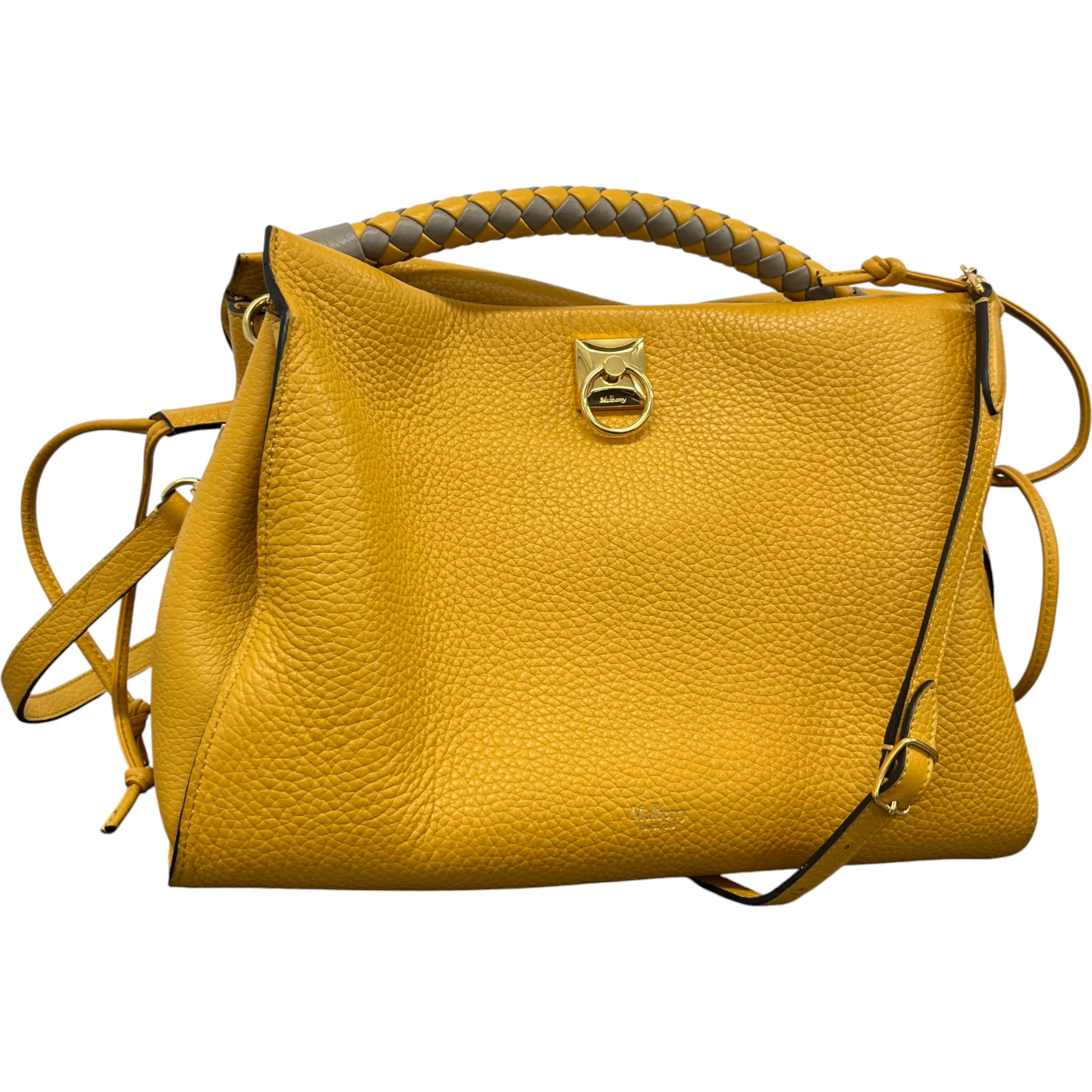 Women's Iris Handbag Yellow - Image 3