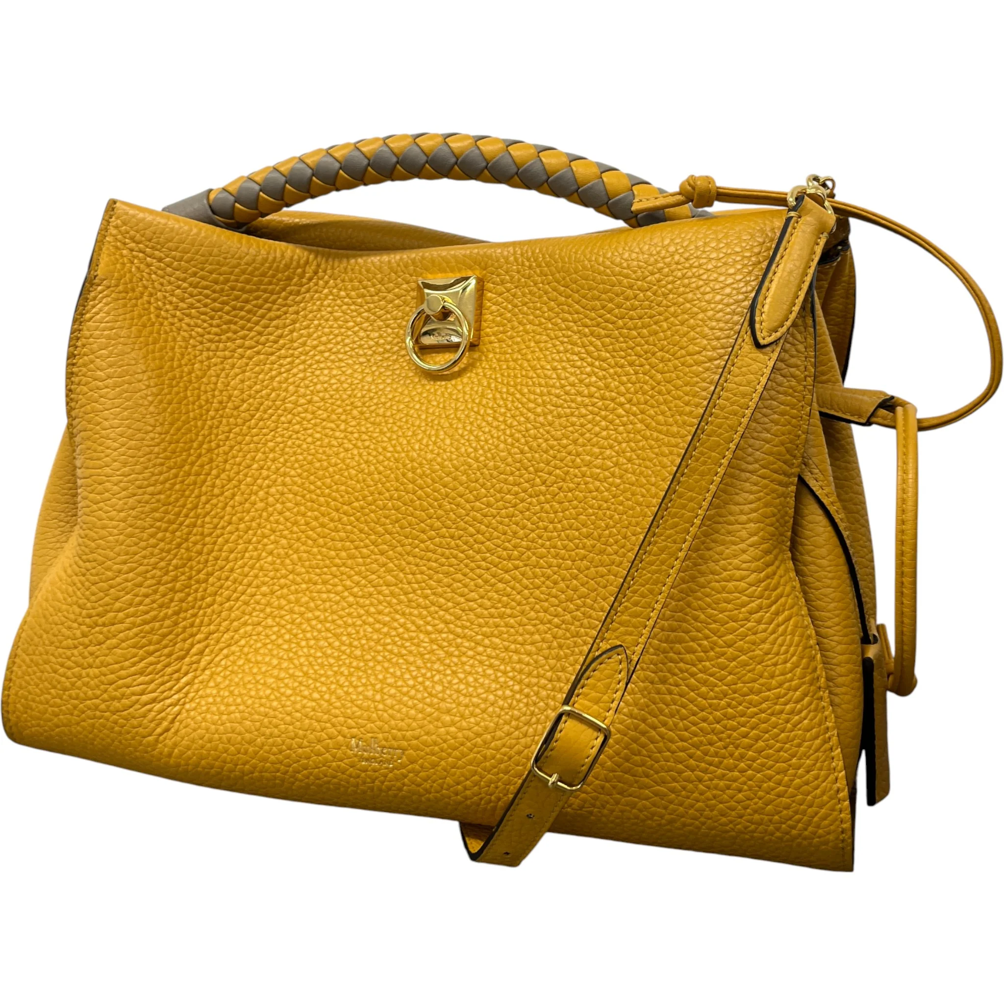 Women's Iris Handbag Yellow - Image 4