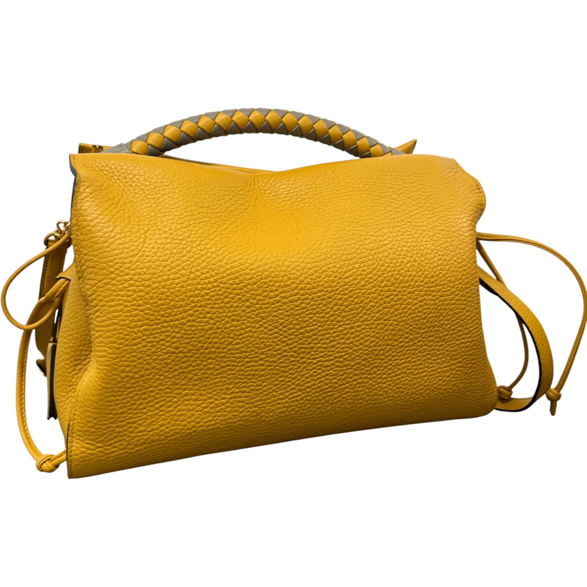 Women's Iris Handbag Yellow - Image 7