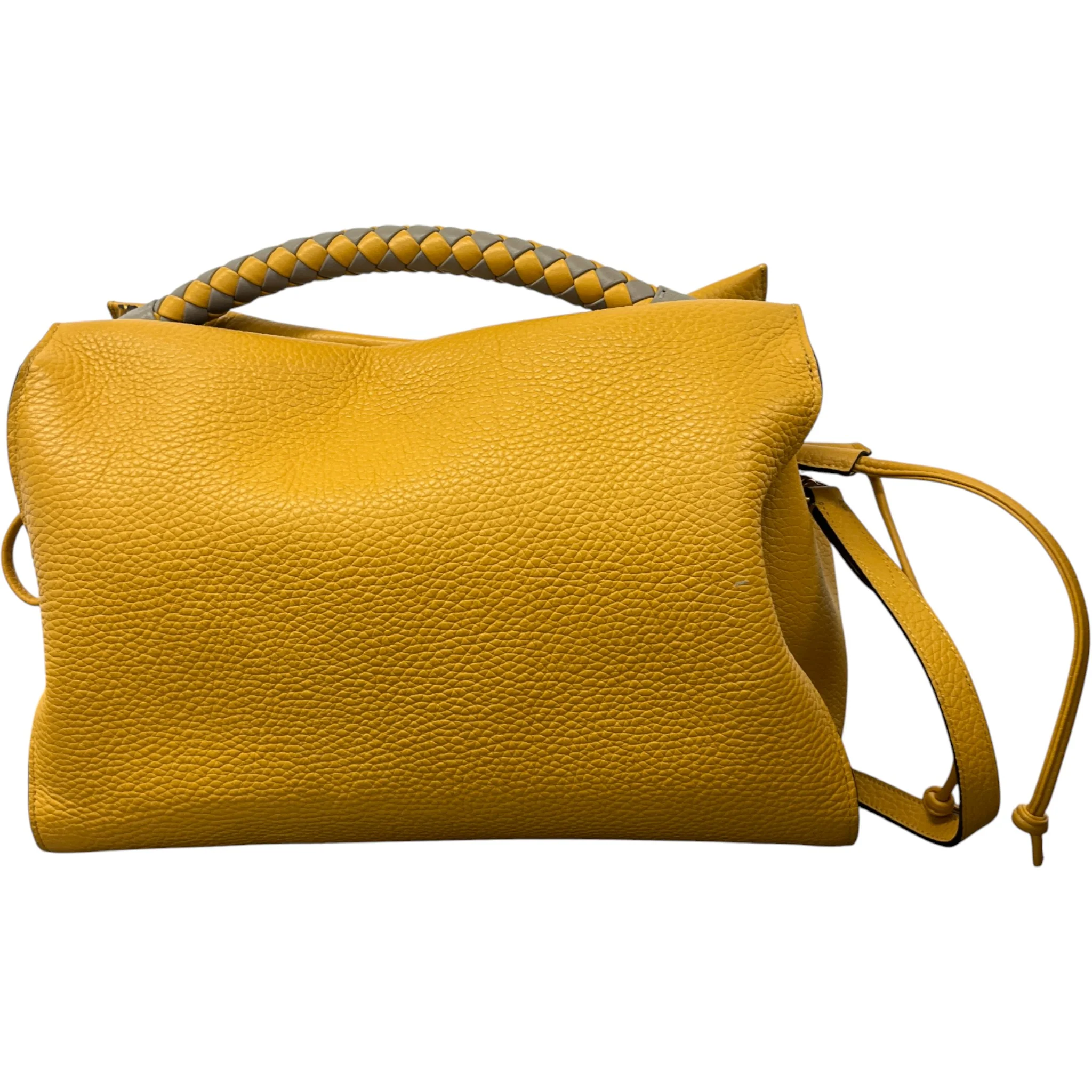 Women's Iris Handbag Yellow - Image 8