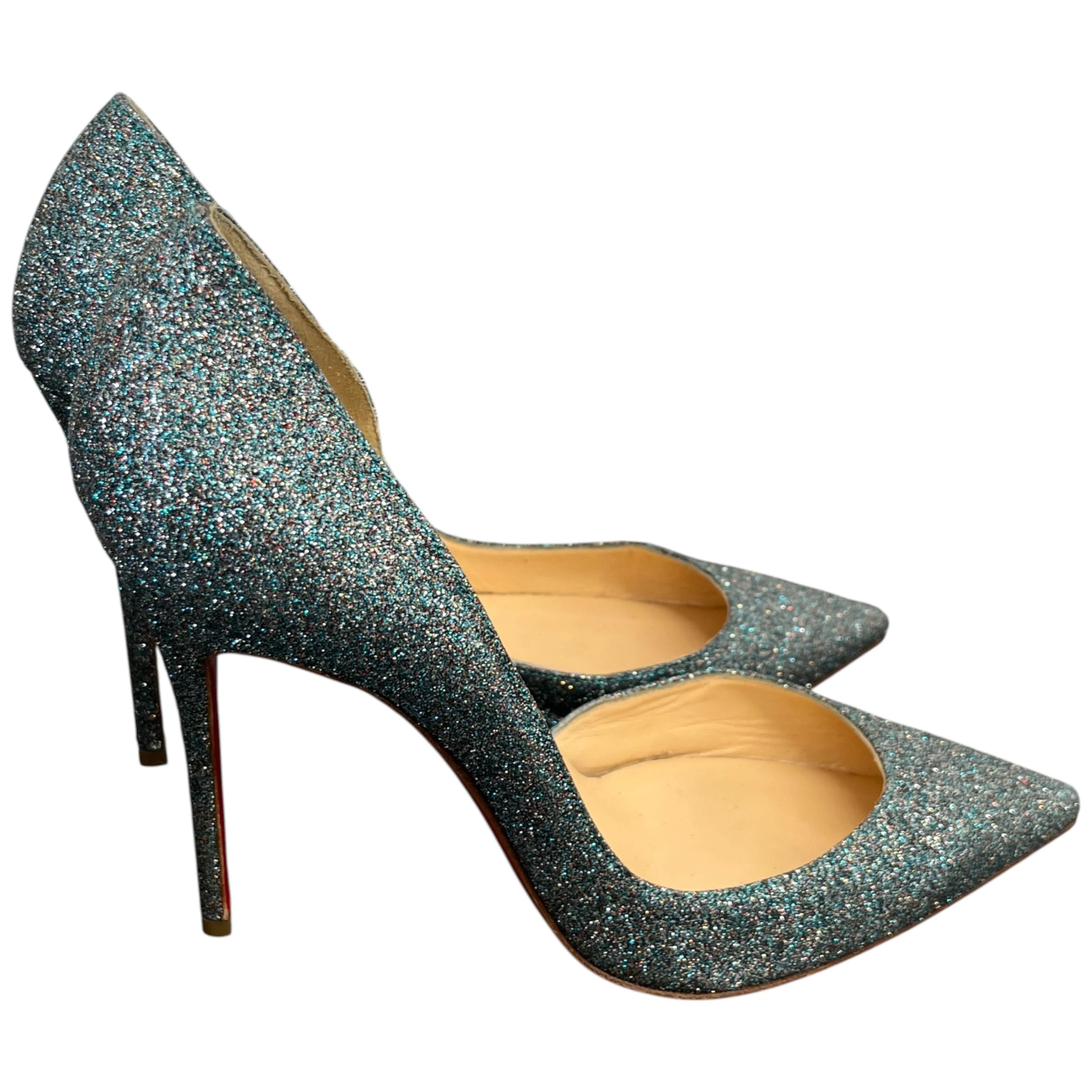 Women's Iriza 100 Glitter Pump Heels Blue Size EU 38 / UK 5 - Image 8