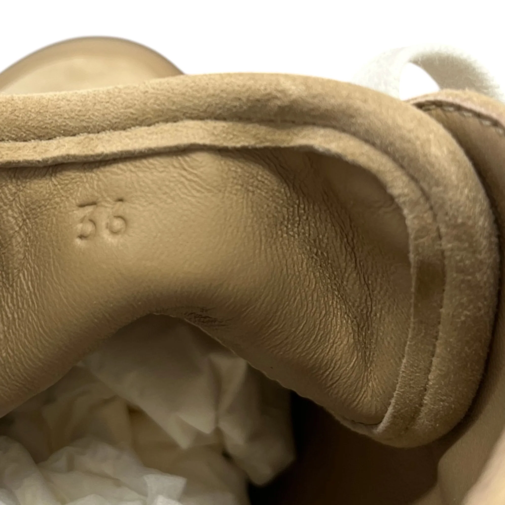 Women's Itineraire Ankle High Trainers Beige Size EU 36 / UK 3 - Image 12