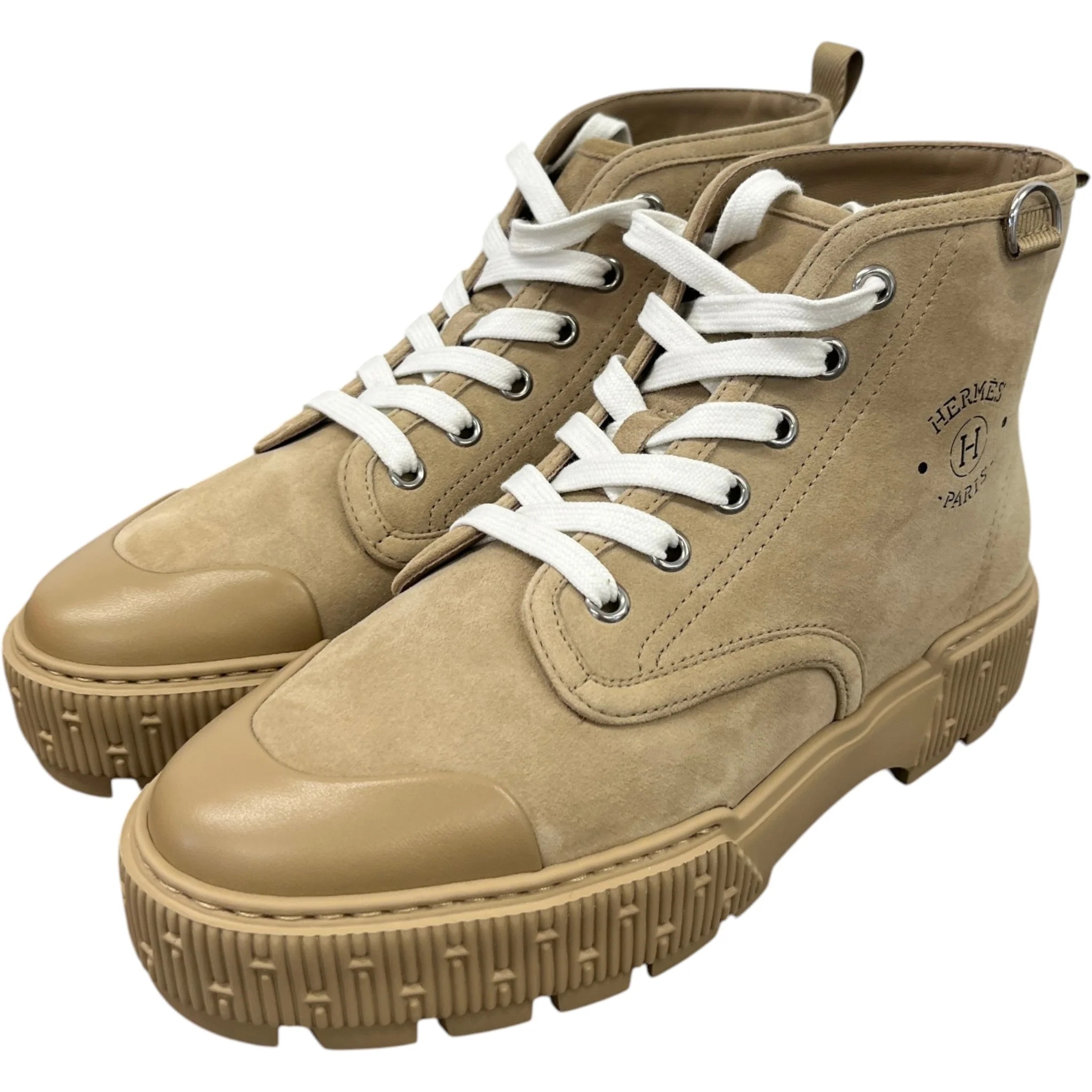 Women's Itineraire Ankle High Trainers Beige Size EU 36 / UK 3 - Image 9