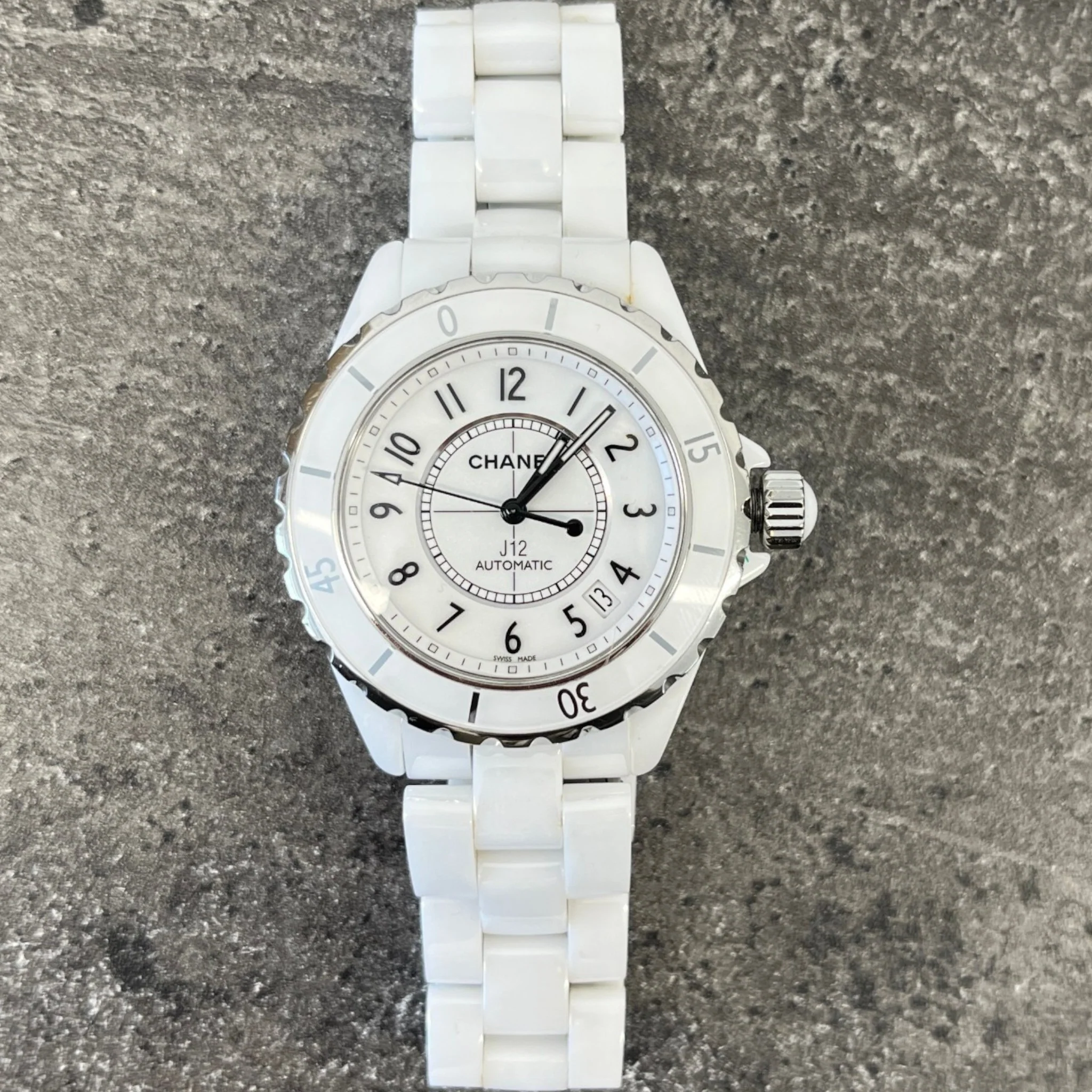 Women's J12 Watch White - Image 6