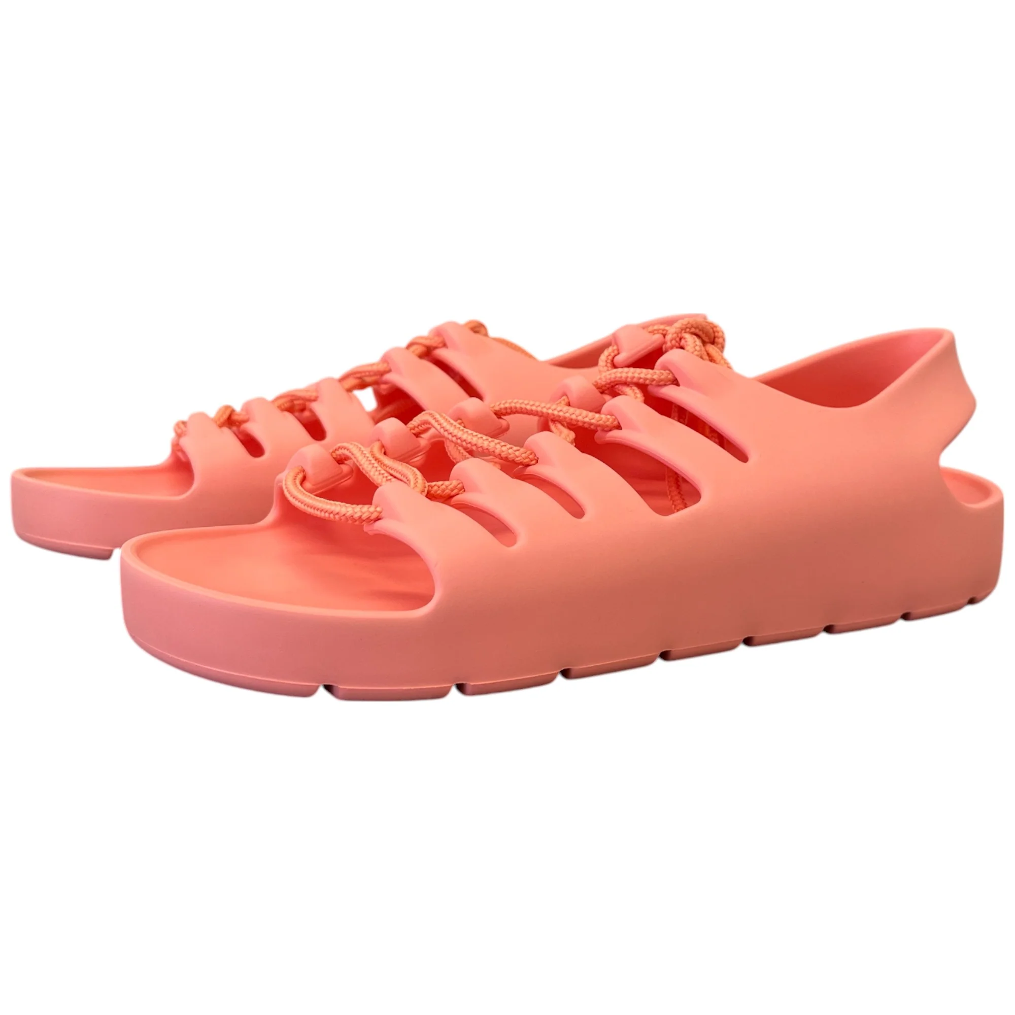 Women's Jelly Lace Slingback Sandals Pink Size EU 38 / UK 5 - Image 8