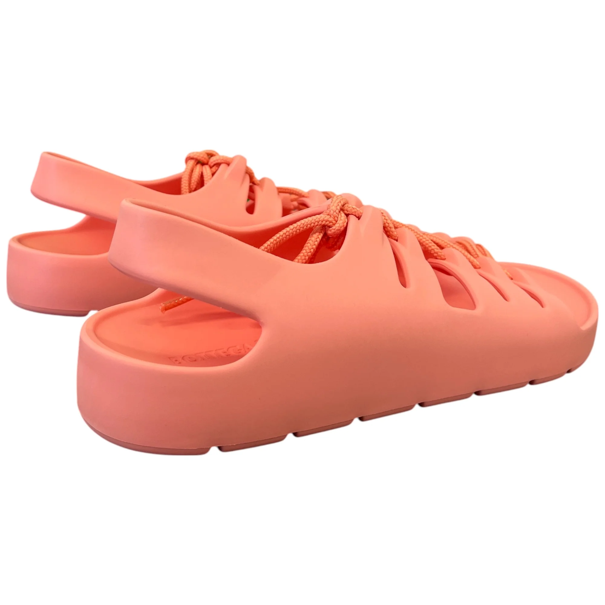Women's Jelly Lace Slingback Sandals Pink Size EU 38 / UK 5 - Image 9