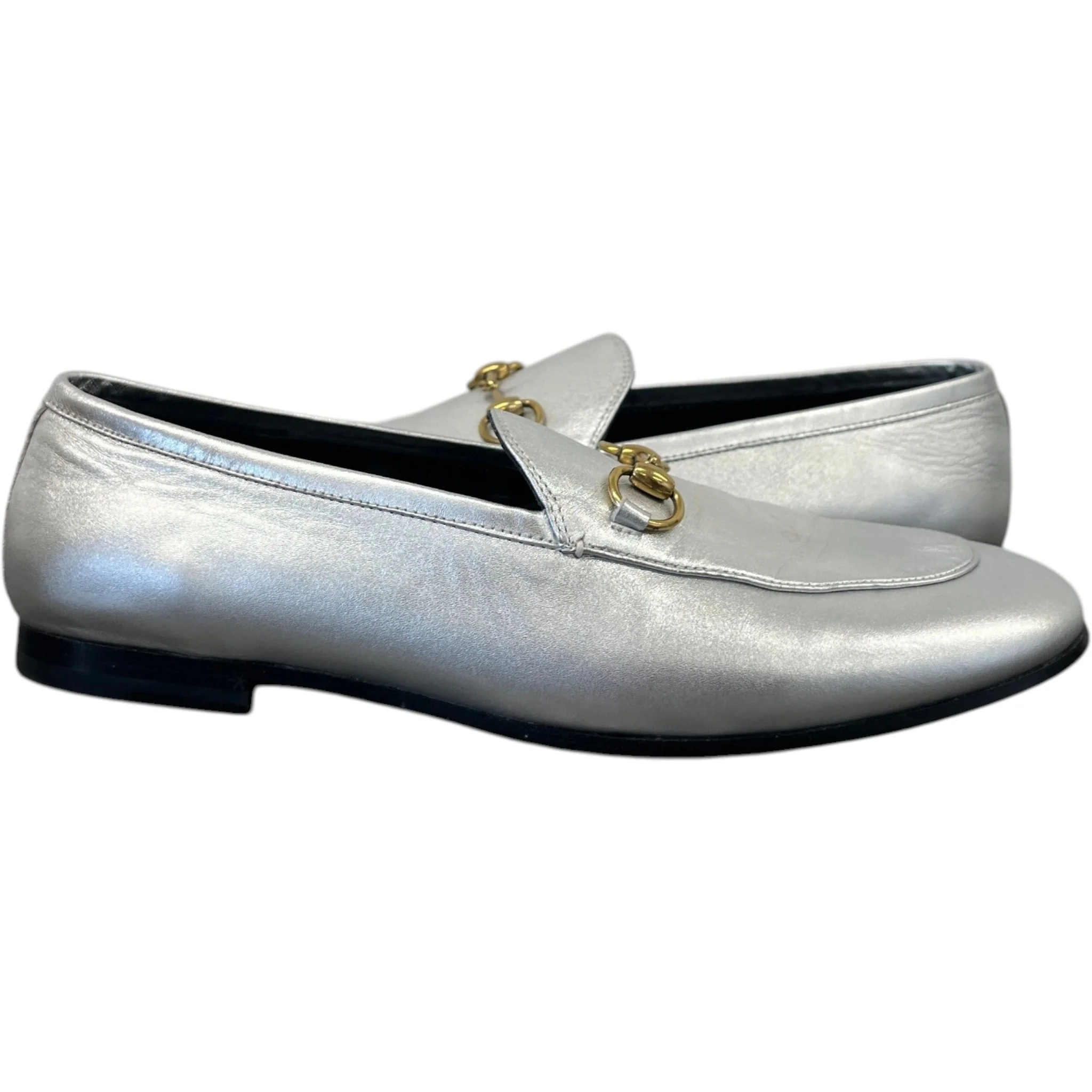 Women's Jordaan Loafers Silver Size EU 39 / UK 6 - Image 3