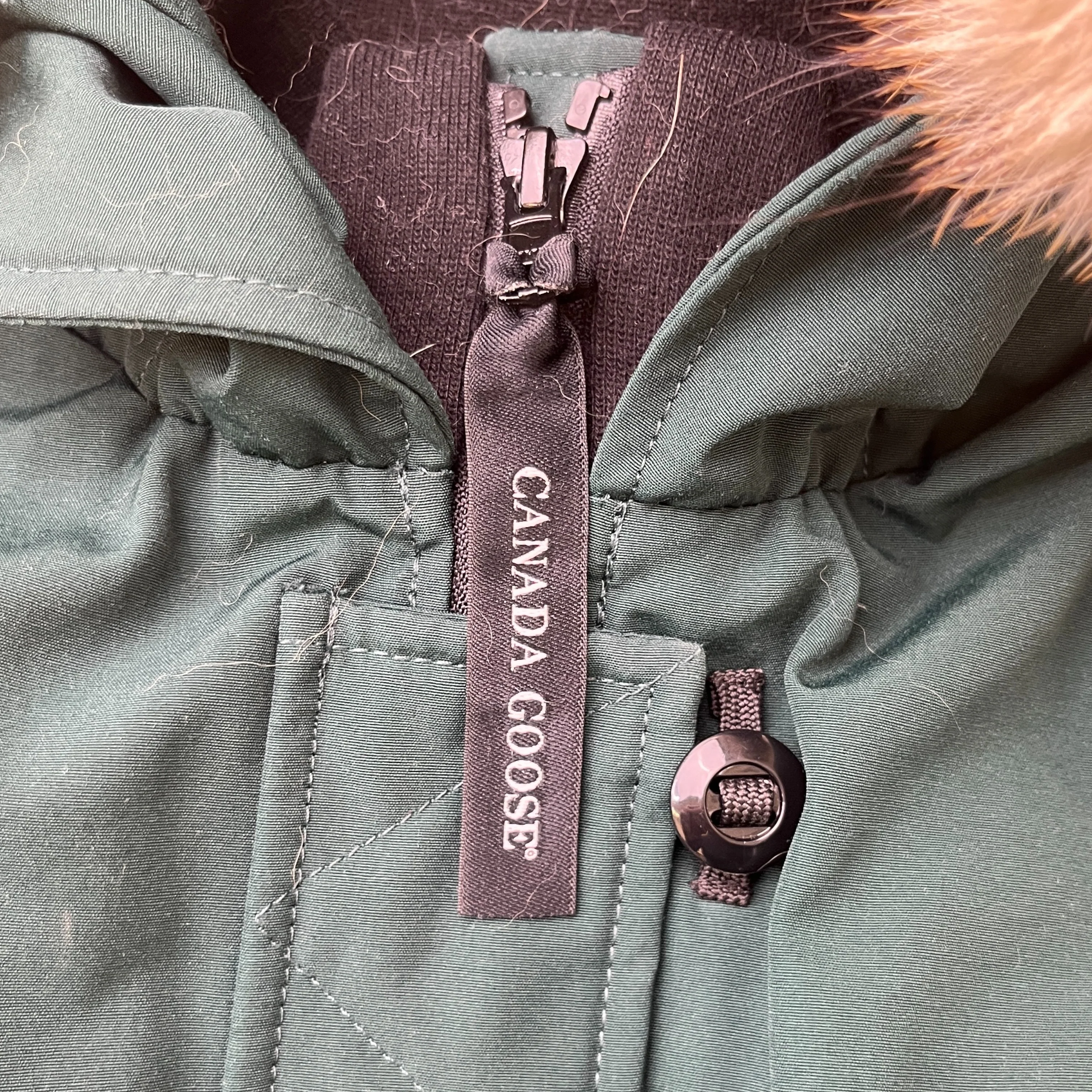 Women's Kensington Parka Down Jacket Green Size XS - Image 7
