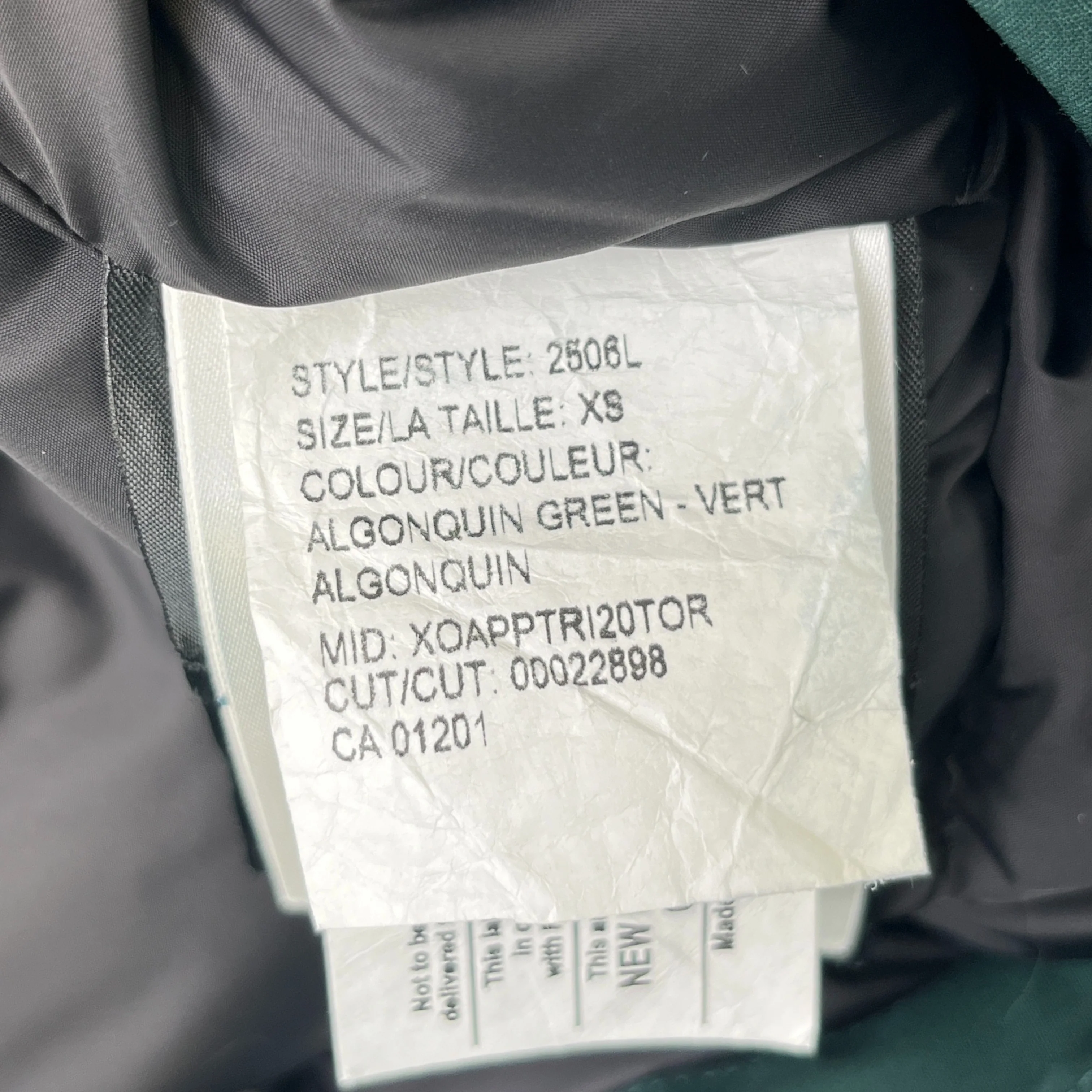 Women's Kensington Parka Down Jacket Green Size XS - Image 9