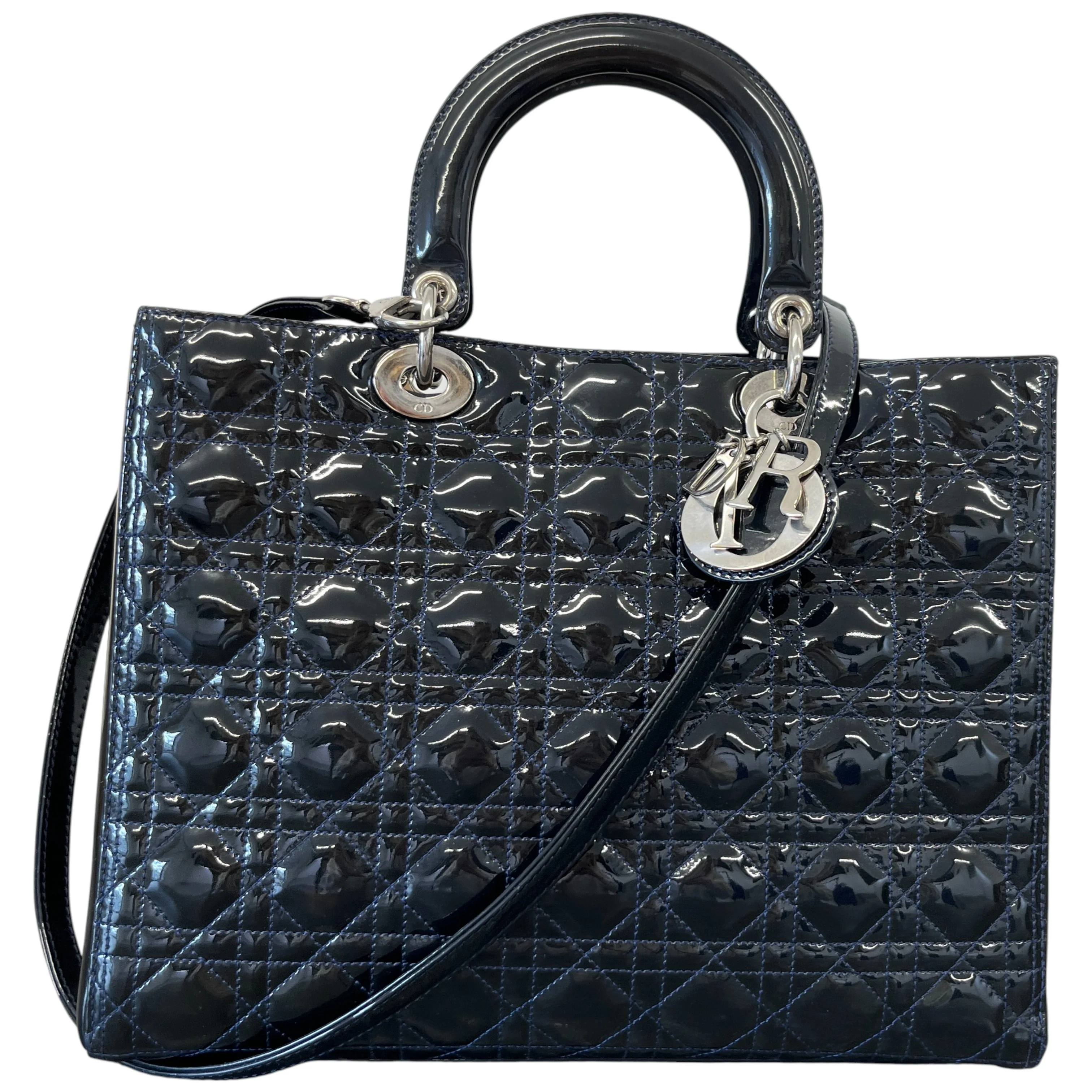 Women's Lady Dior Large Bag Black