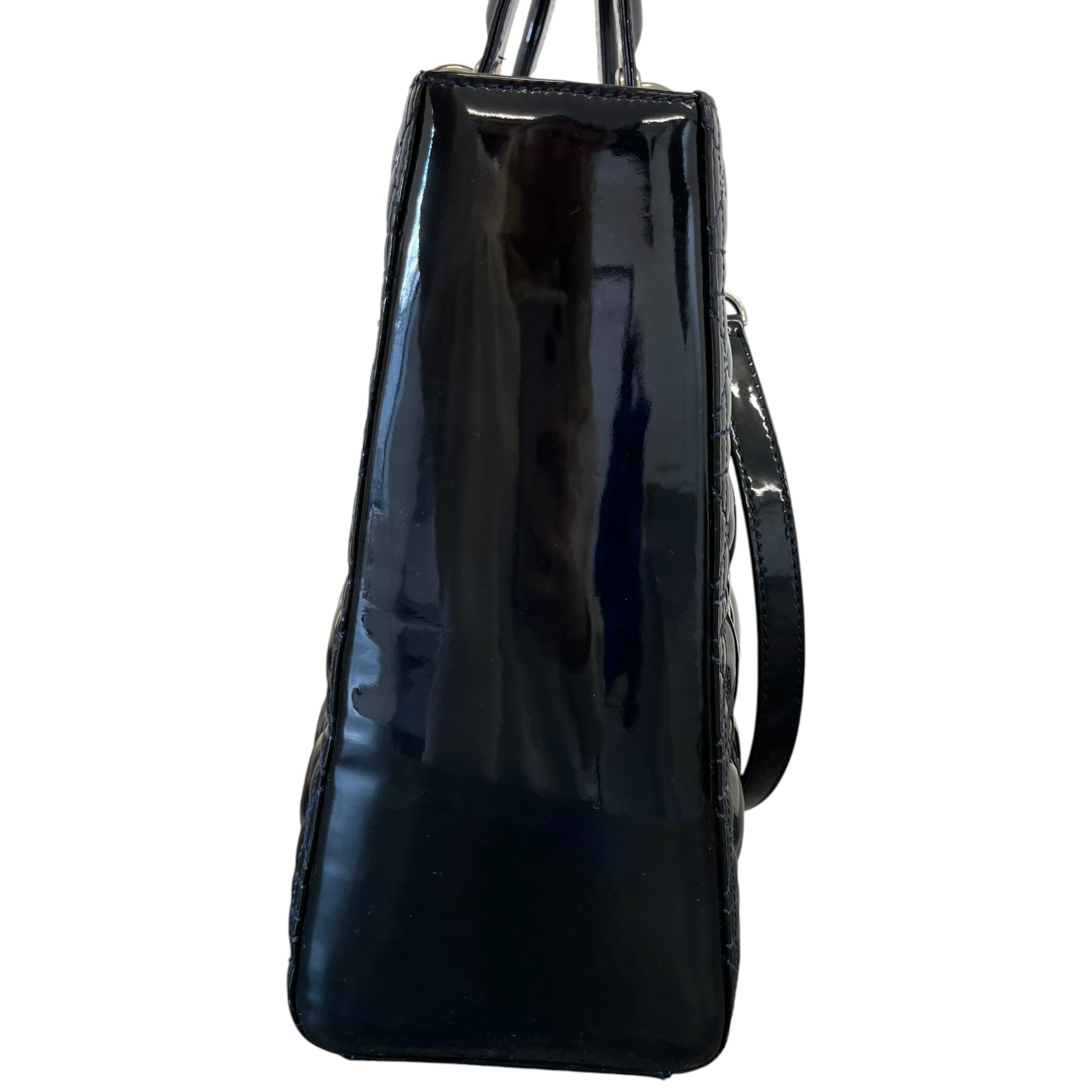 Women's Lady Dior Large Bag Black - Image 6