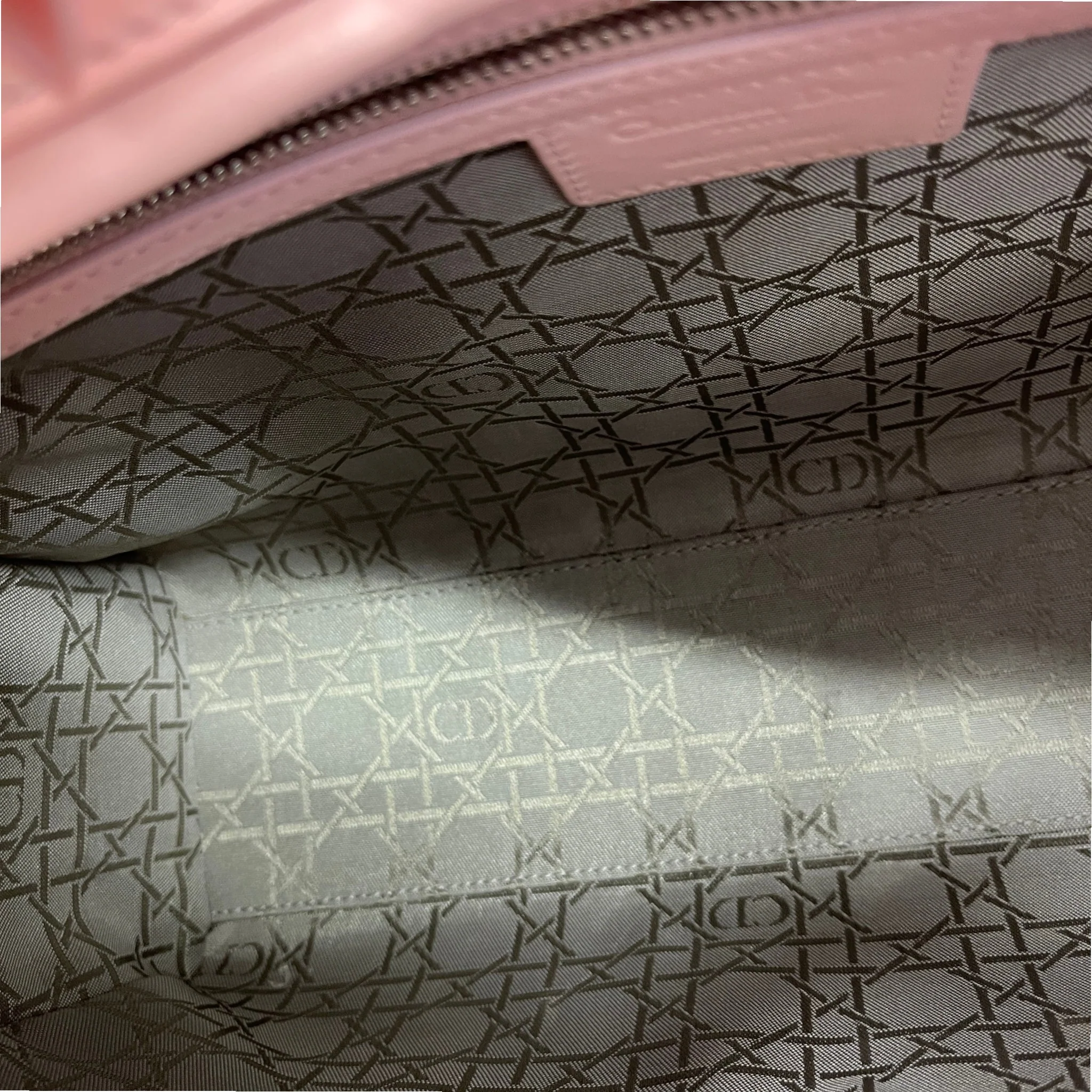 Women's Lady Dior Large Handbag Pink - Image 8