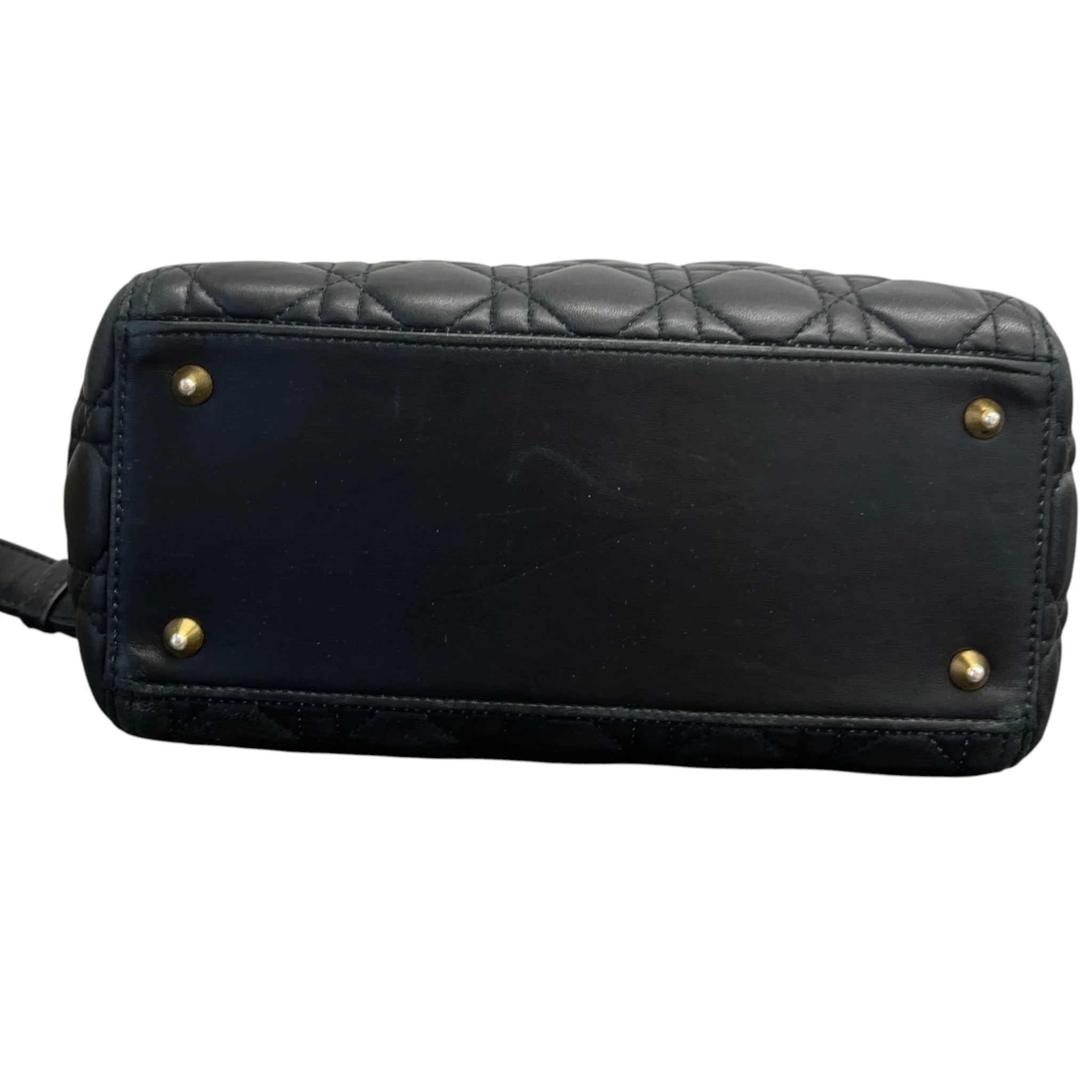 Women's Lady Dior Medium Bag Black - Image 10