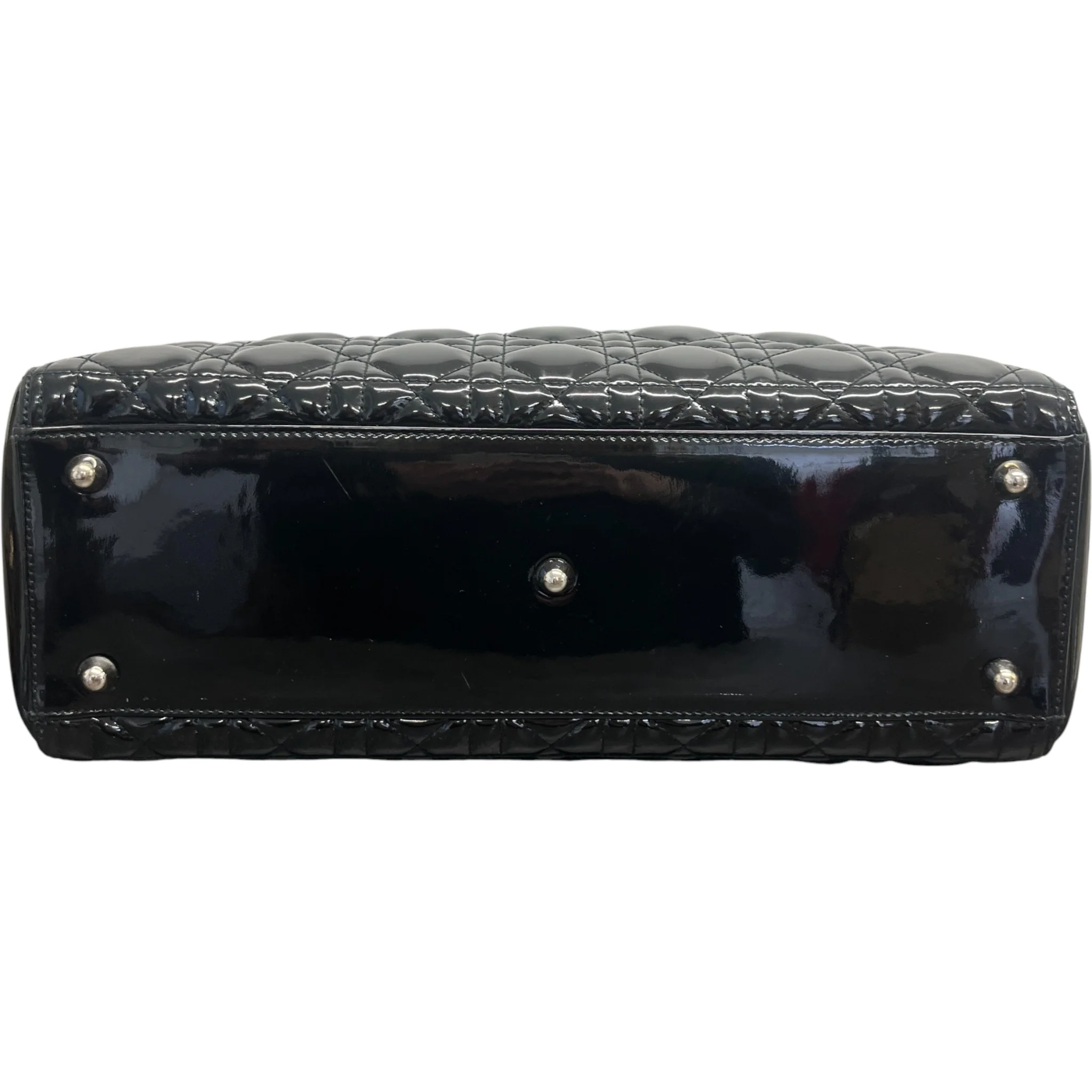 Women's Large Lady Dior Bag Black - Image 10