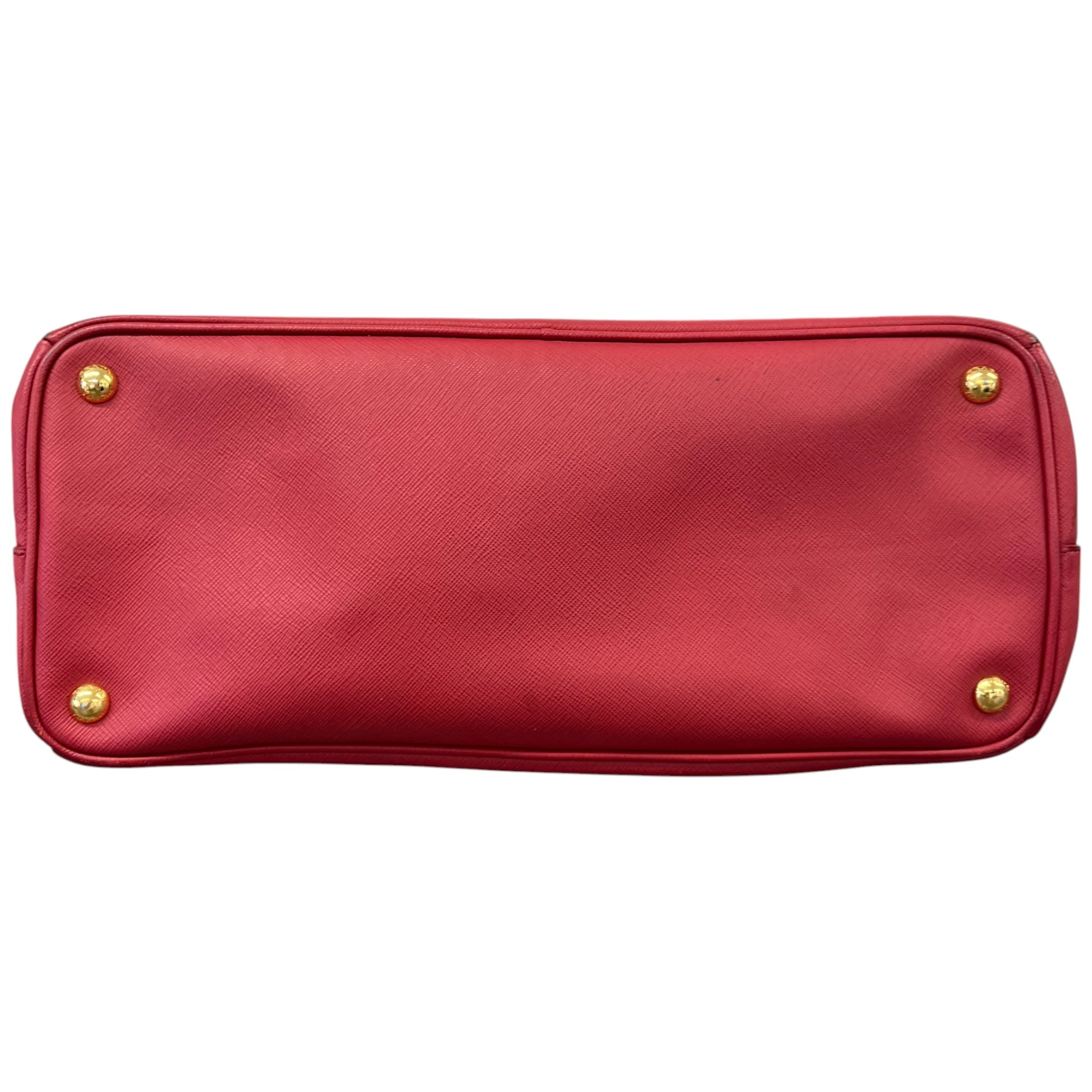Women's Large Saffiano Lux Handbag Red - Image 6