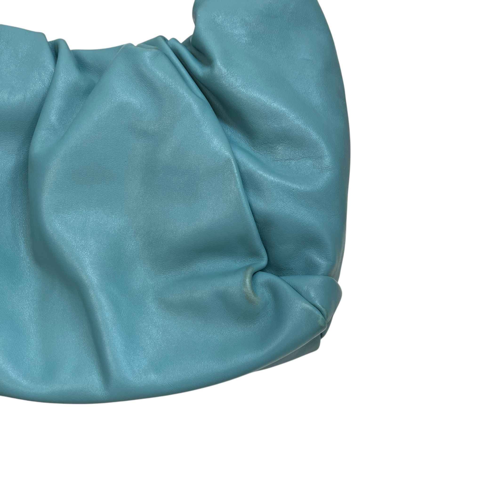 Women's Large Shoulder Pouch Bag Blue - Image 15