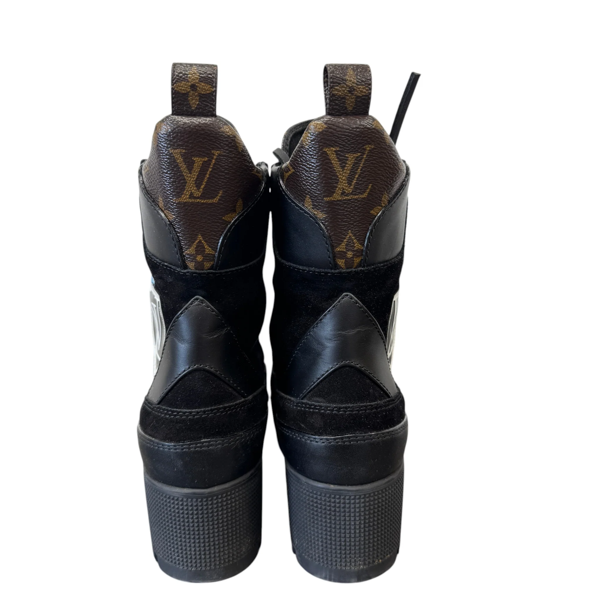 Women's Laureate Desert Boots Black Size EU 39 / UK 6 - Image 3
