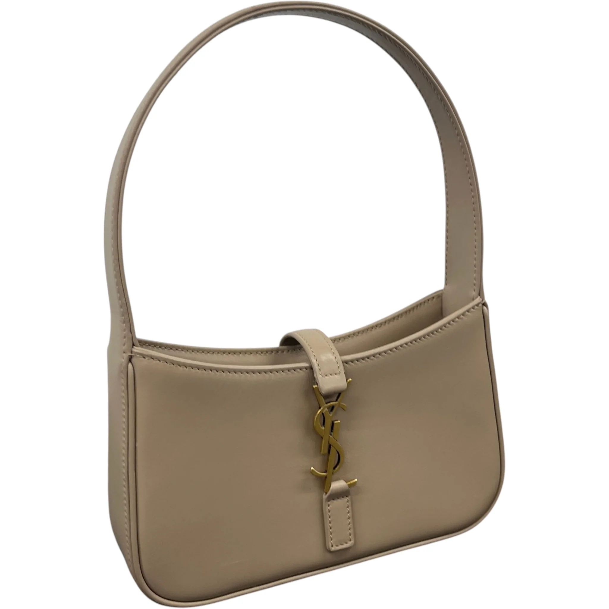 Women's Le 5 À 7 Hobo Handbag Beige - Image 5