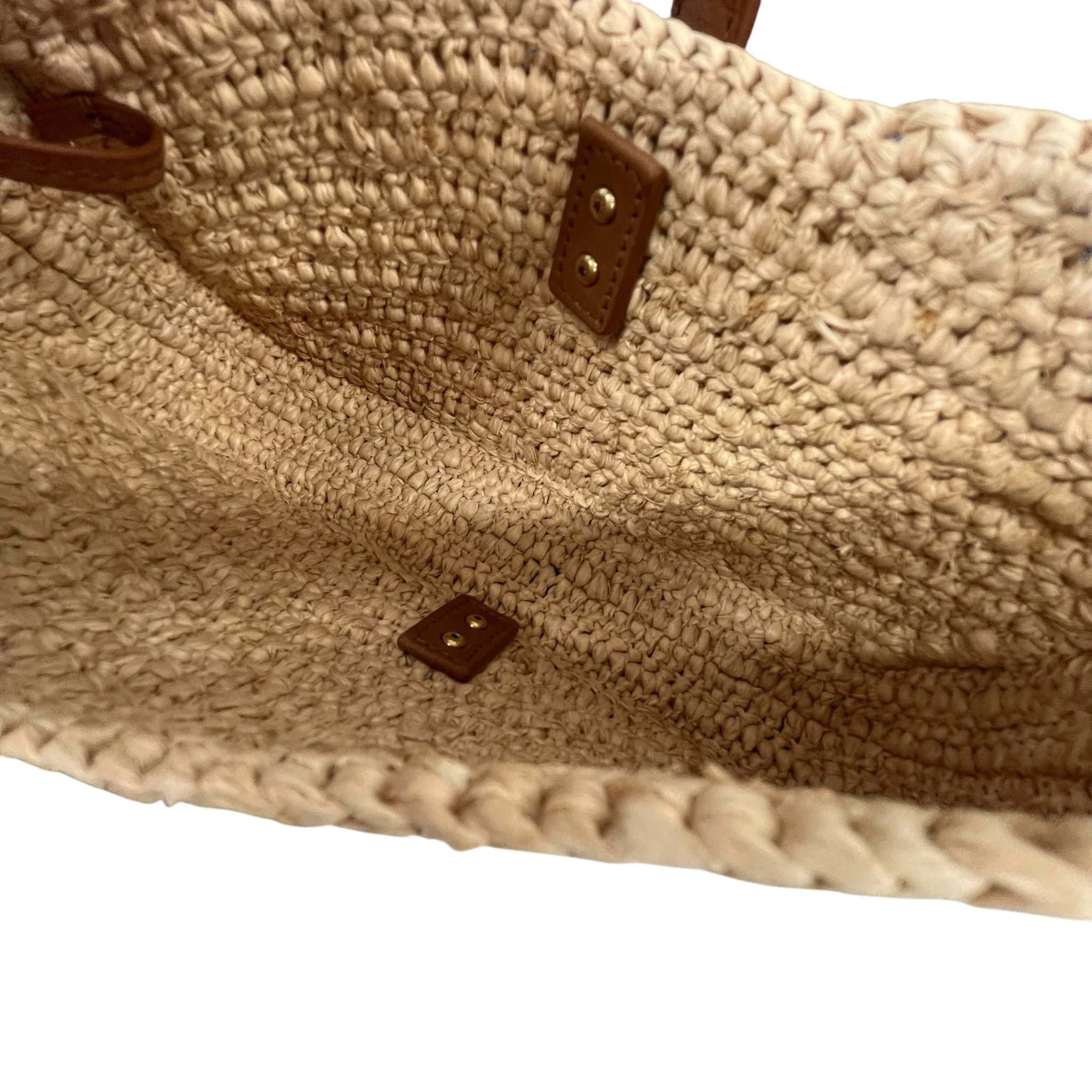 Women's Le 5 À 7 Raffia Shoulder Bag Beige - Image 12