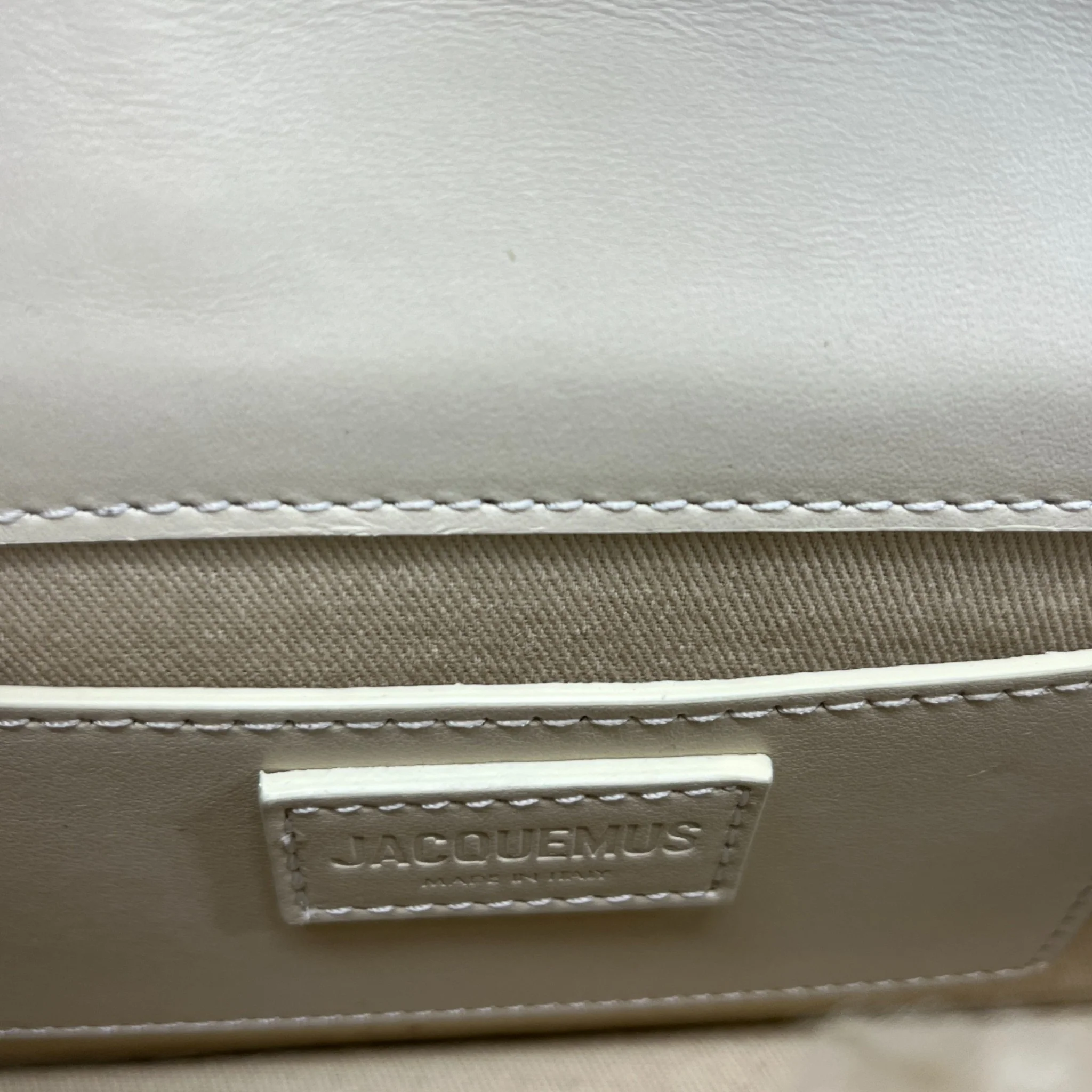 Women's Le Bambidou Shearling Bag Beige - Image 10