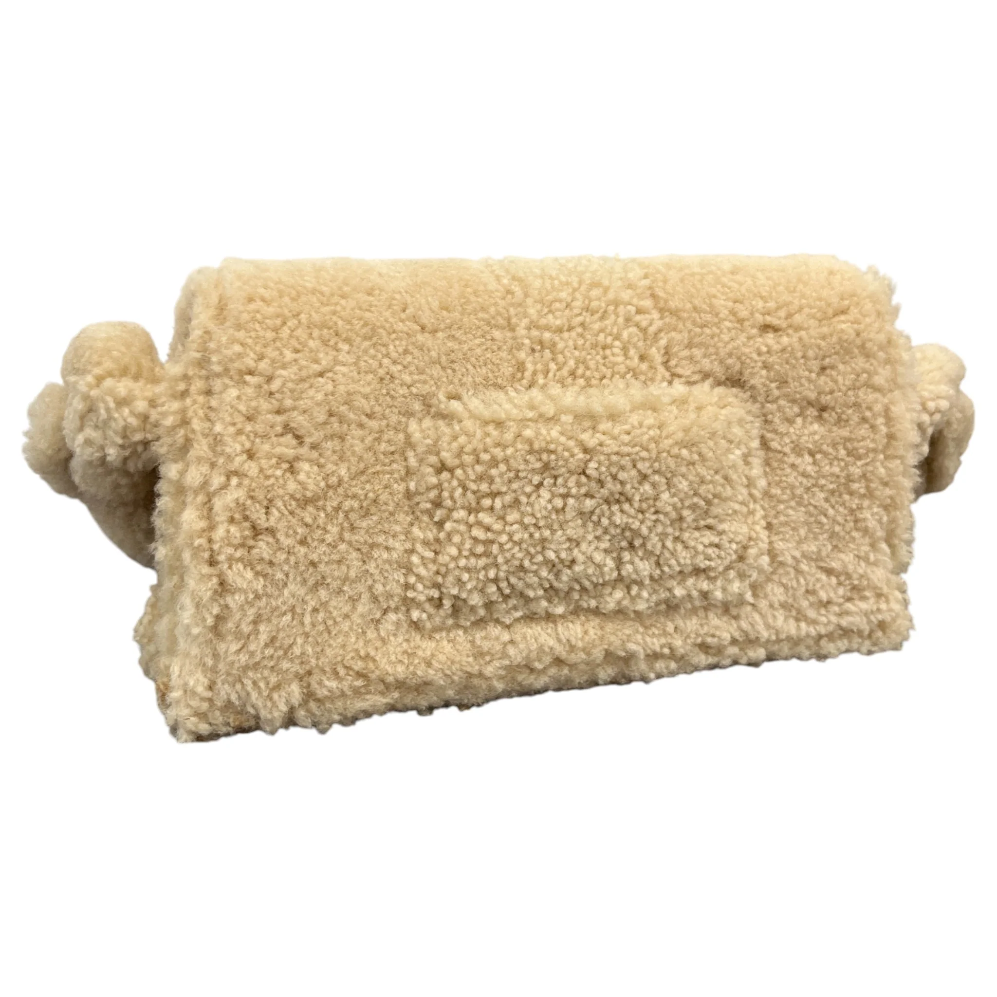 Women's Le Bambidou Shearling Bag Beige - Image 8