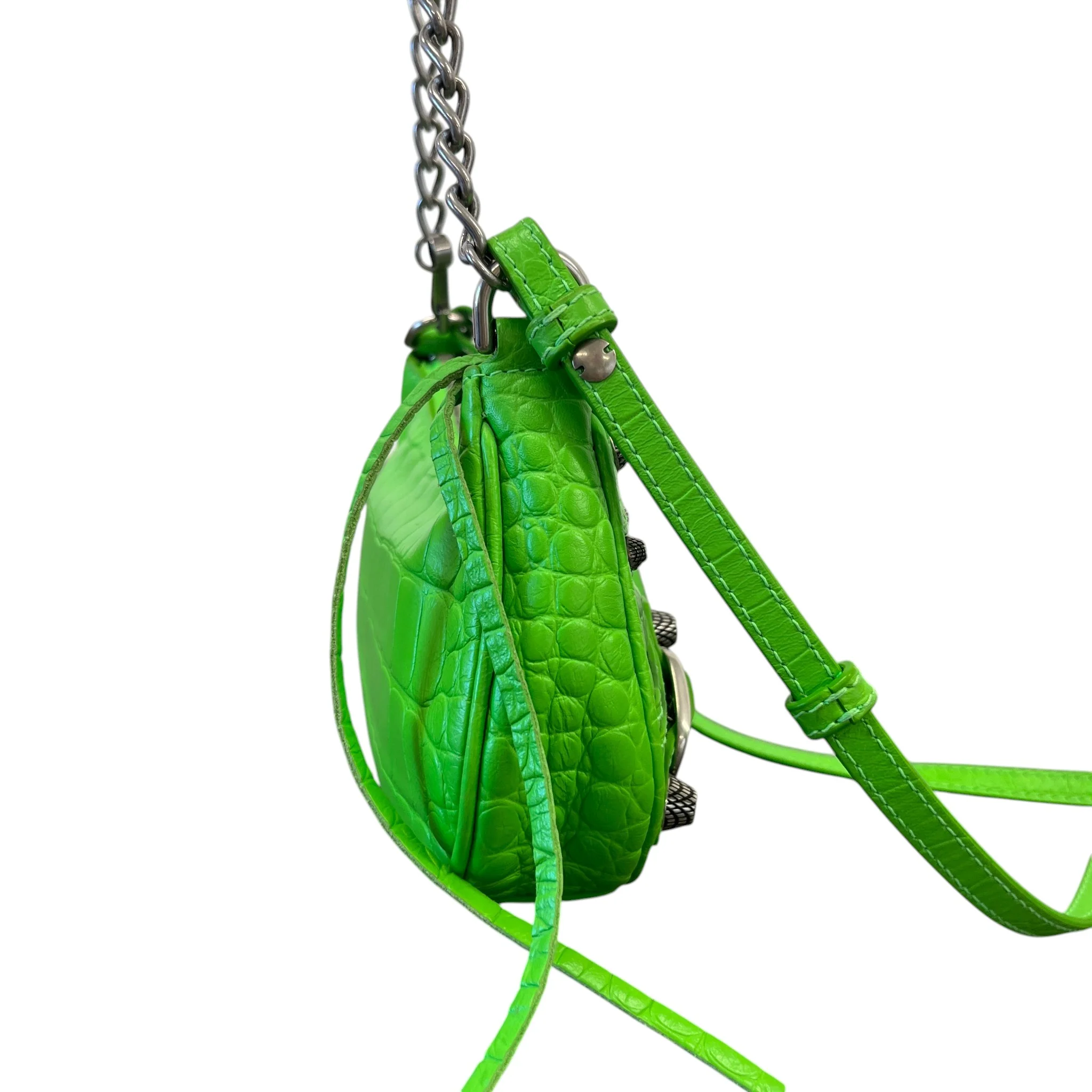 Women's Le Cagole Mini Bag Green - Image 6
