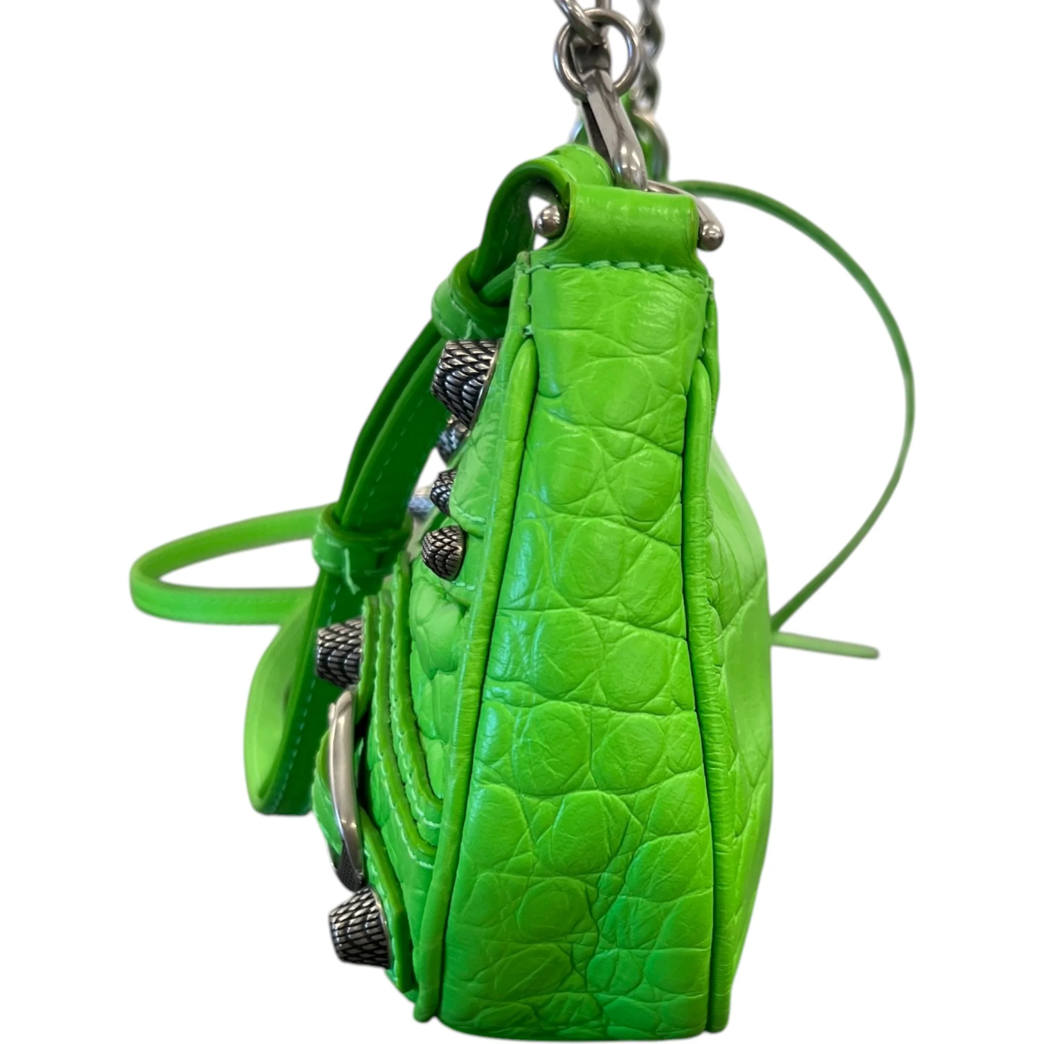 Women's Le Cagole Mini Bag Green - Image 7