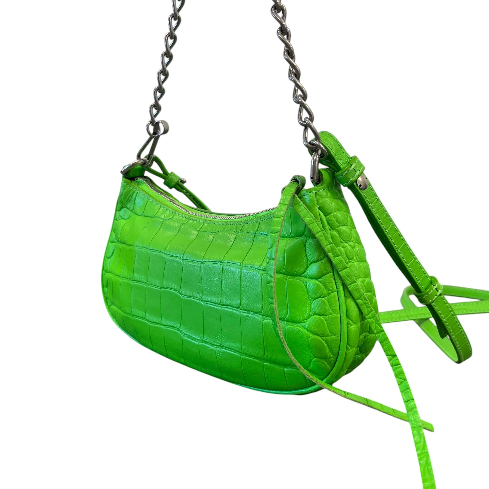Women's Le Cagole Mini Bag Green - Image 9