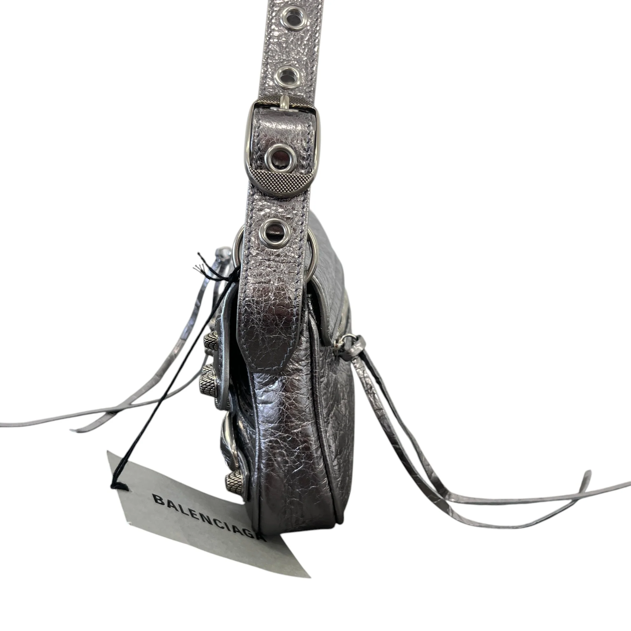 Women's Le Cagole Sling Bag Silver - Image 7