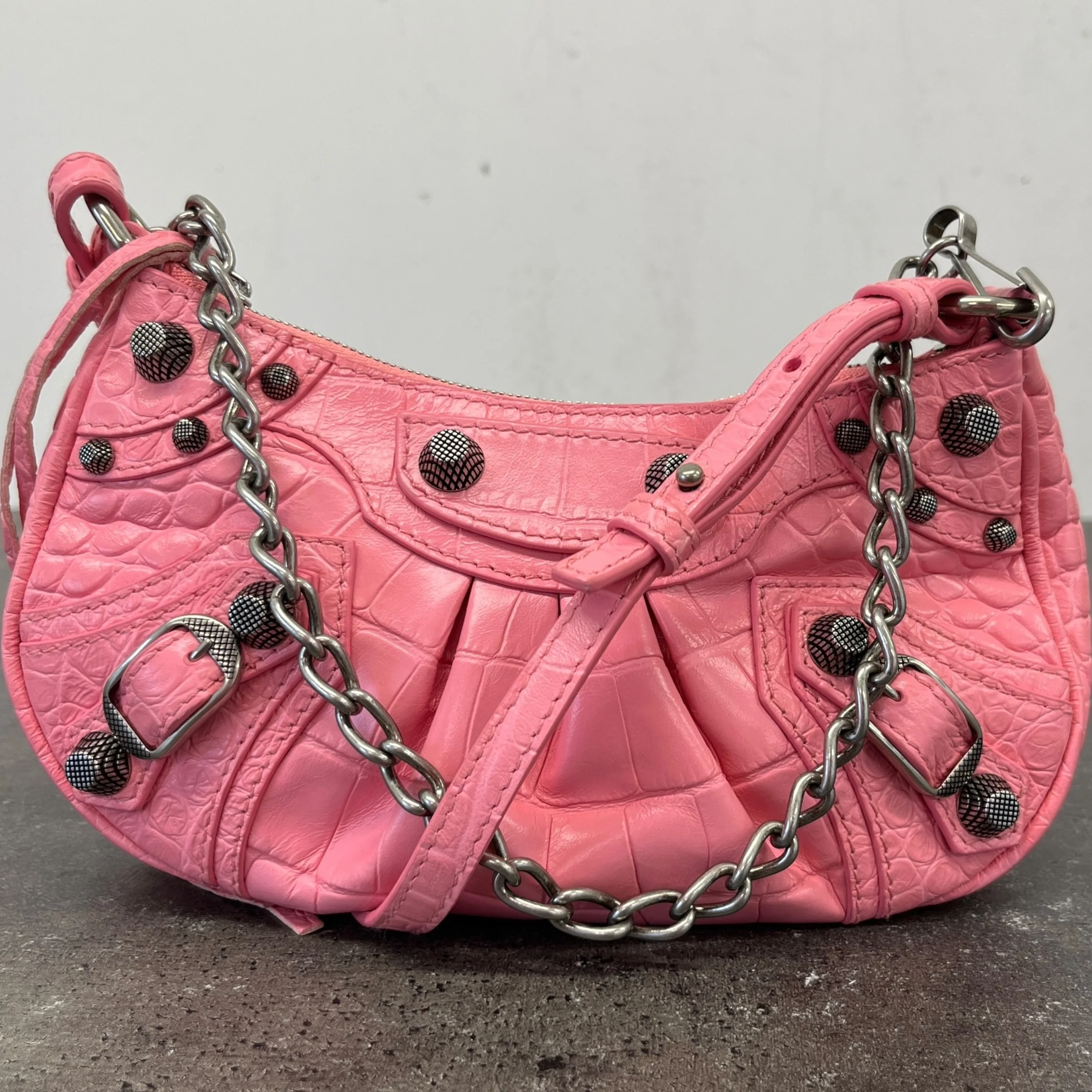 Women's Le Cagole Xs Handbag Pink - Image 13