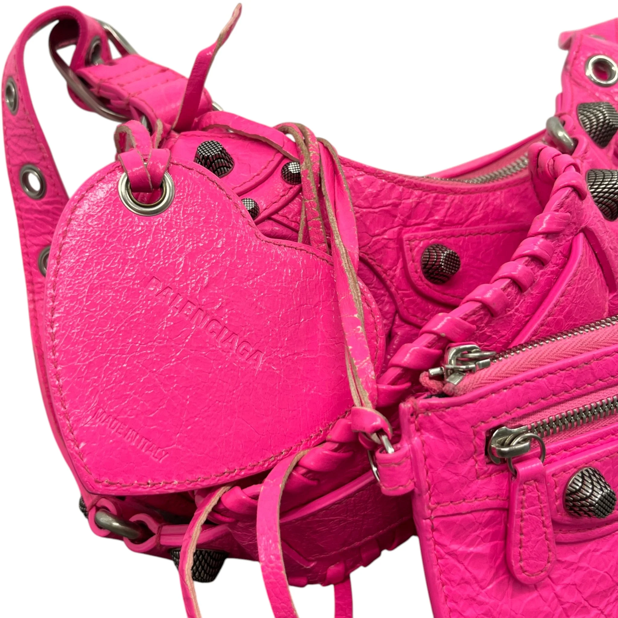 Women's Le Cagole Xs Shoulder Bag Pink - Image 7