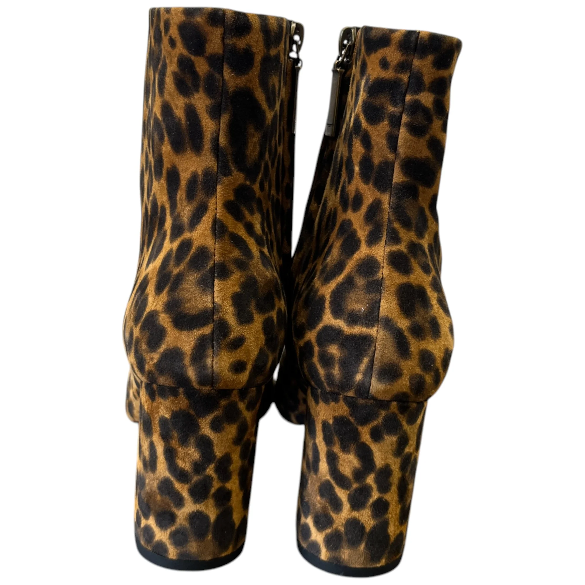 Women's Leopard Print Ankle Boots Black Size EU 37.5 / UK 4.5 - Image 7