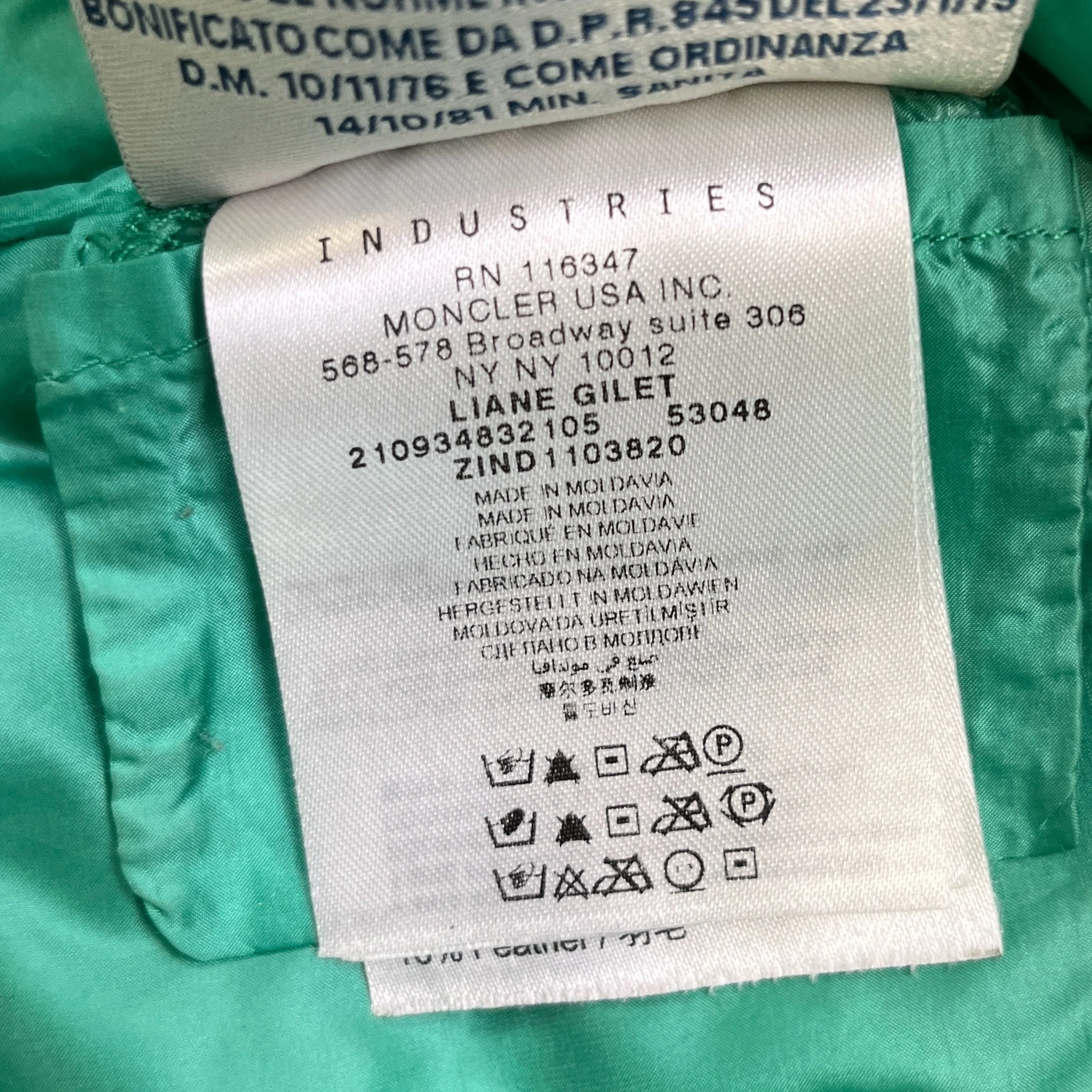 Women's Liane Gilet Green Size 1 / UK 10 - Image 7