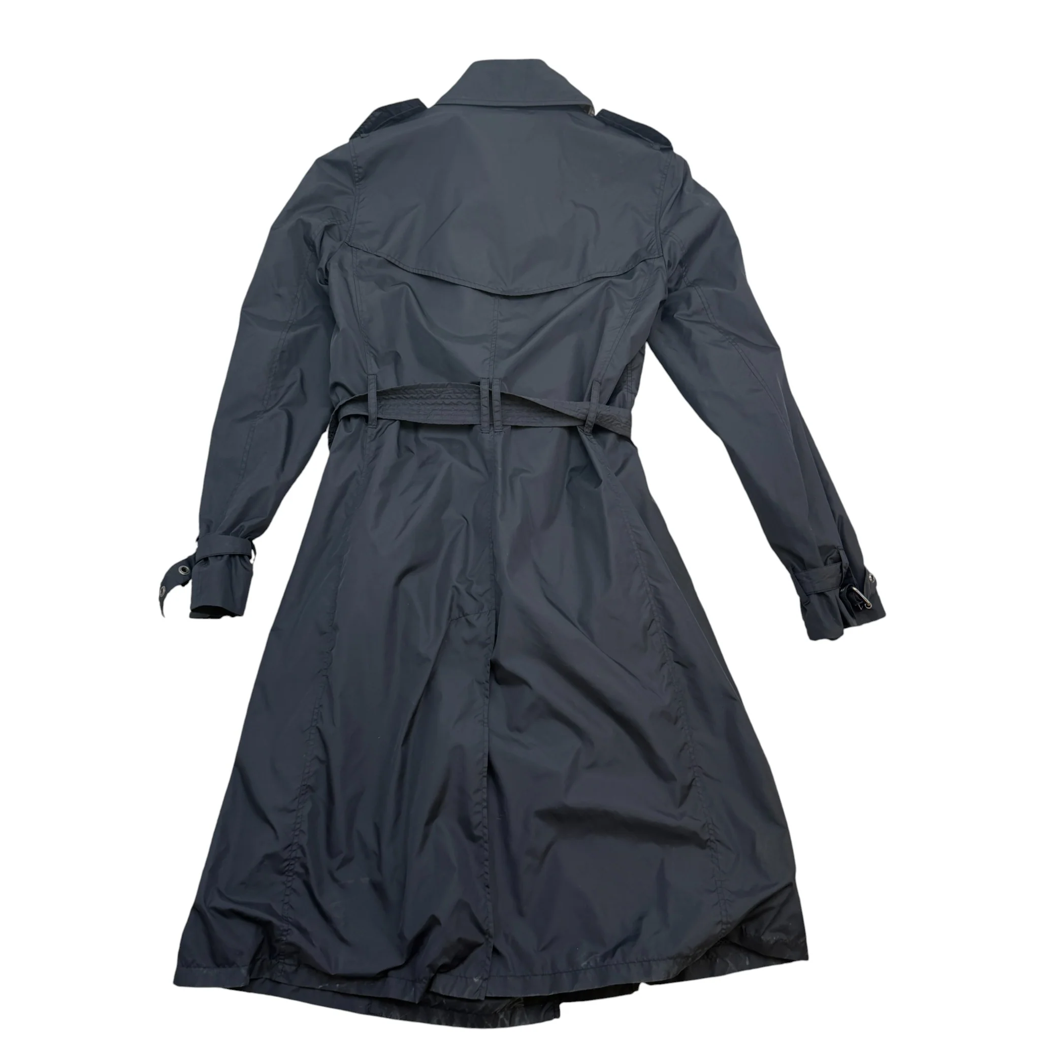 Women's Lightweight Trench Jacket Black Size 0 / UK 8 - Image 2