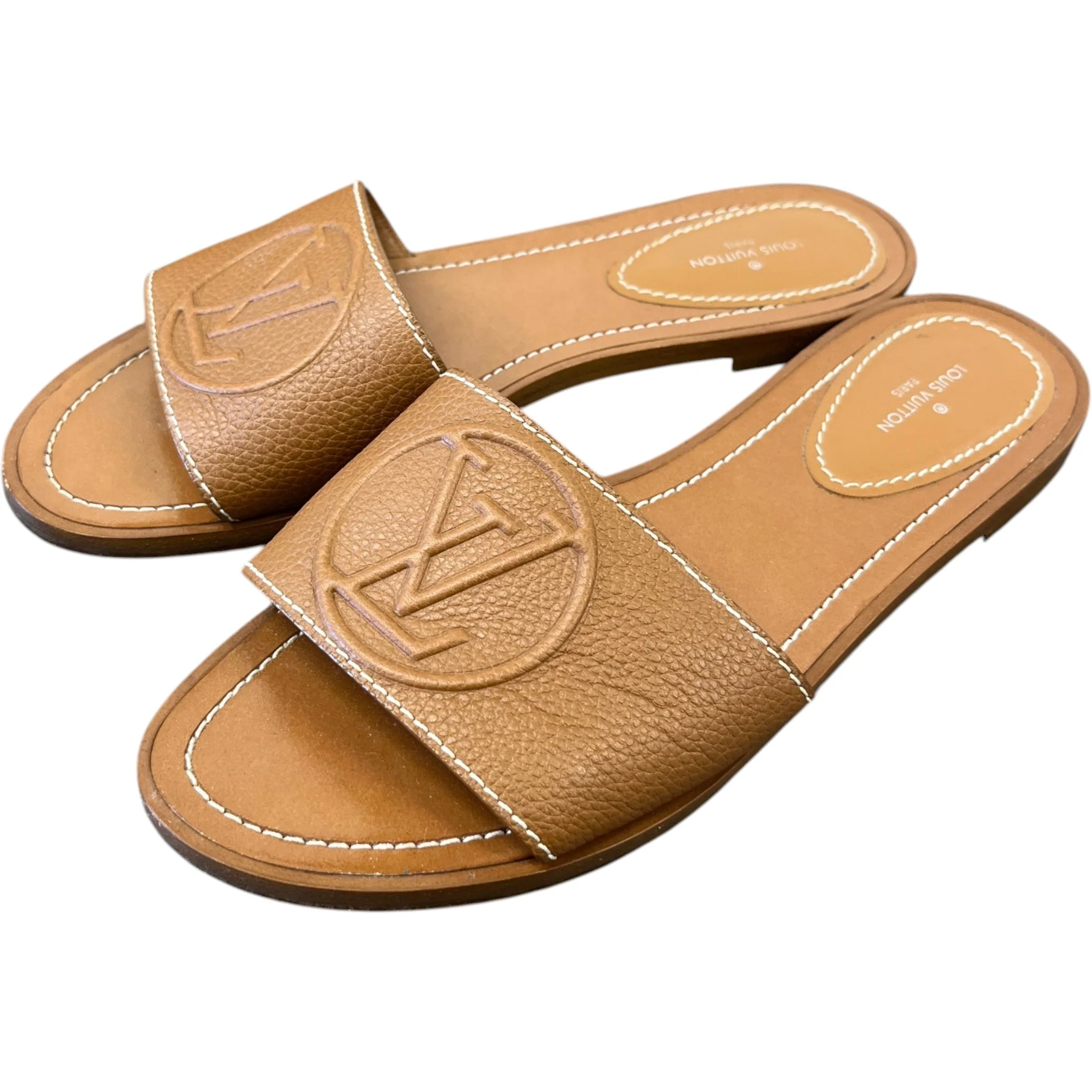 Women's Lock It Slides Beige Size EU 37 / UK 4 - Image 9
