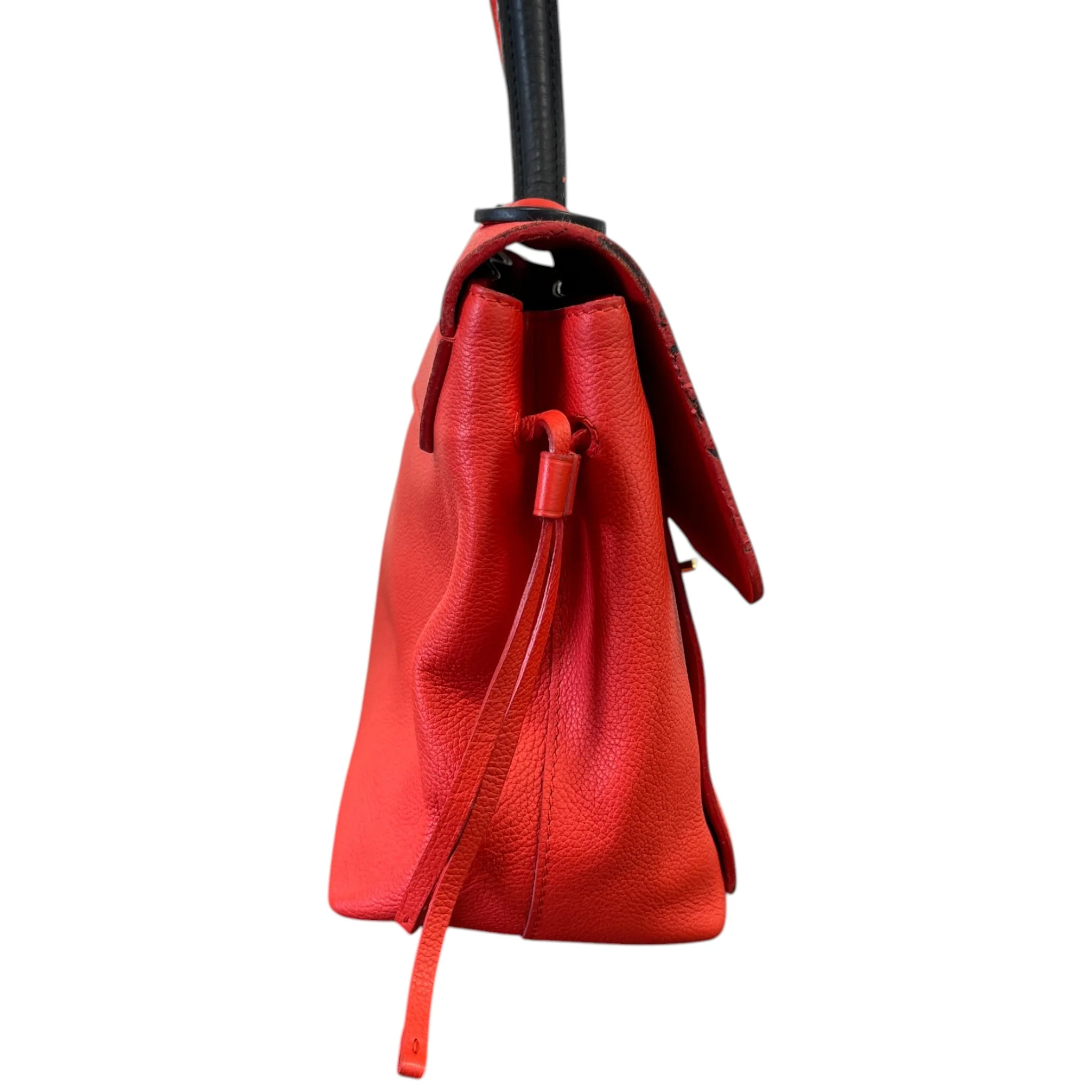 Women's Lockme Pm Bag Red - Image 6
