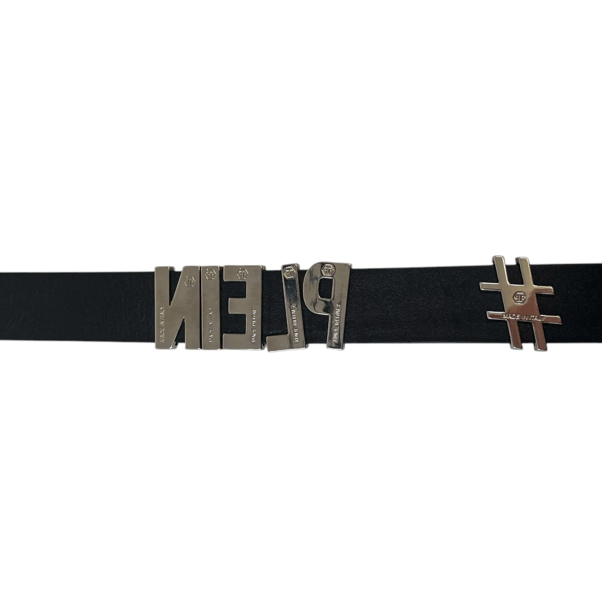 Women's Logo Belt Black Size 75CM / UK 6 - Image 7