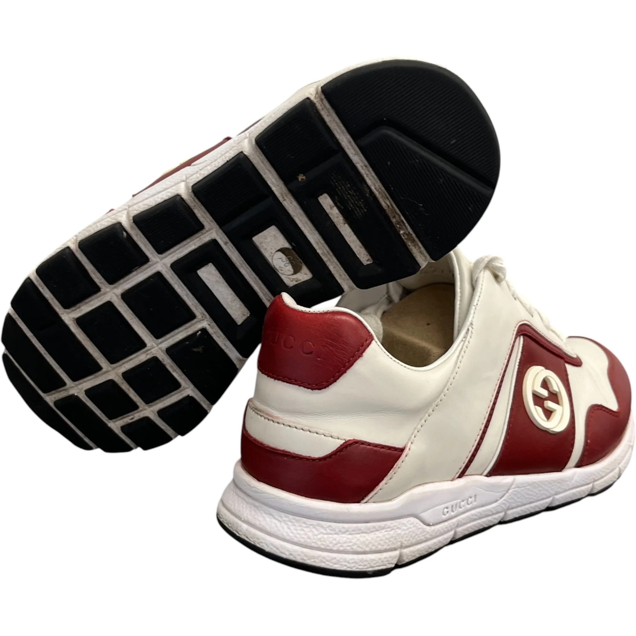 Women's Logo Low Trainers Red Size EU 36 / UK 3 - Image 10