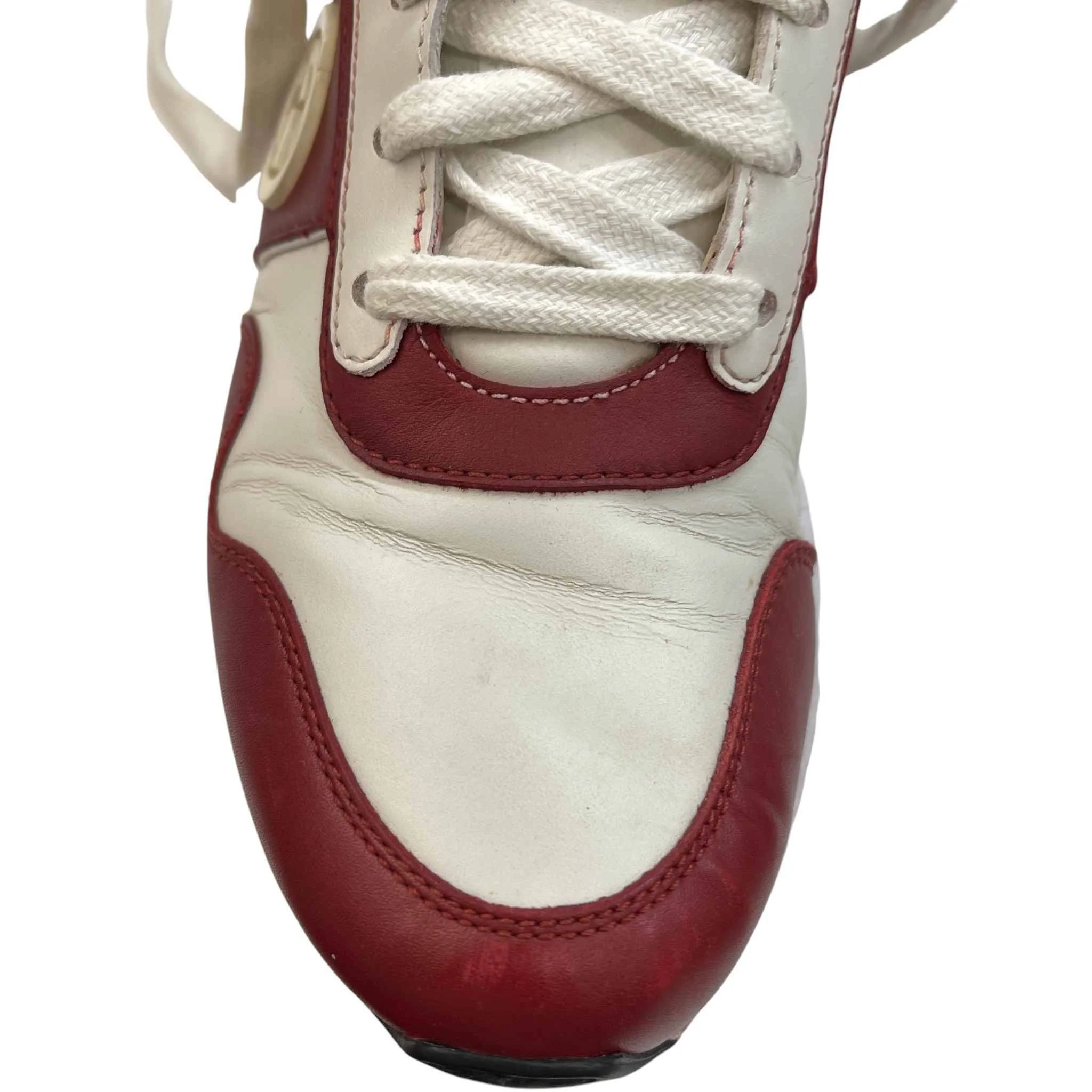Women's Logo Low Trainers Red Size EU 36 / UK 3 - Image 13