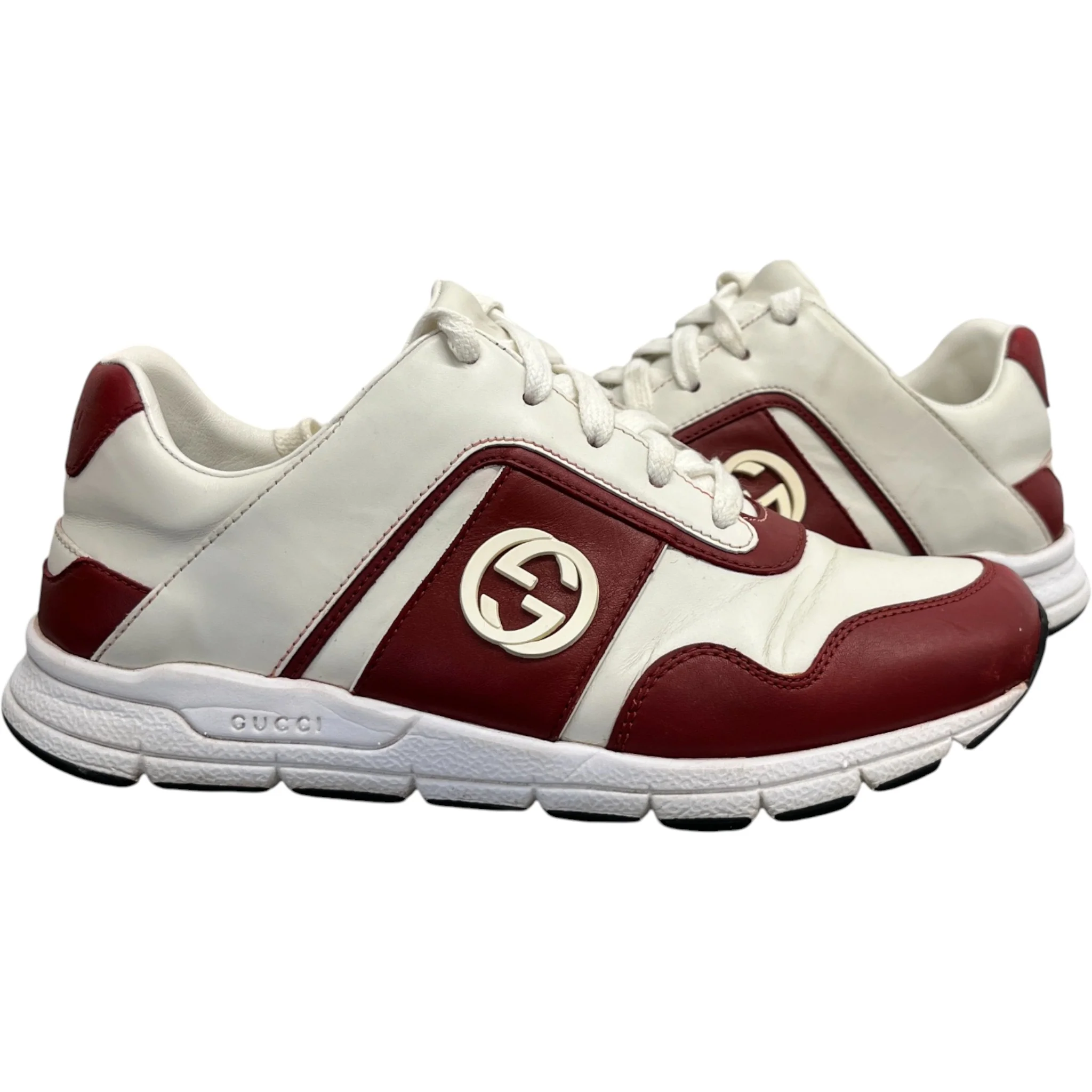 Women's Logo Low Trainers Red Size EU 36 / UK 3 - Image 3