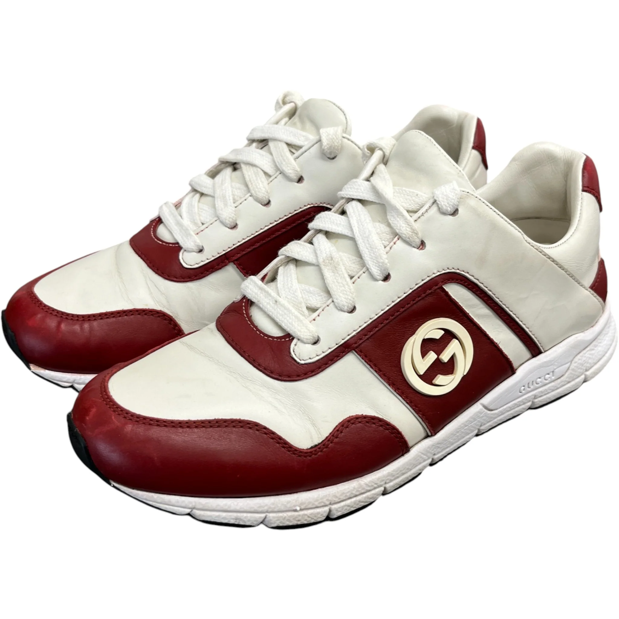 Women's Logo Low Trainers Red Size EU 36 / UK 3 - Image 9