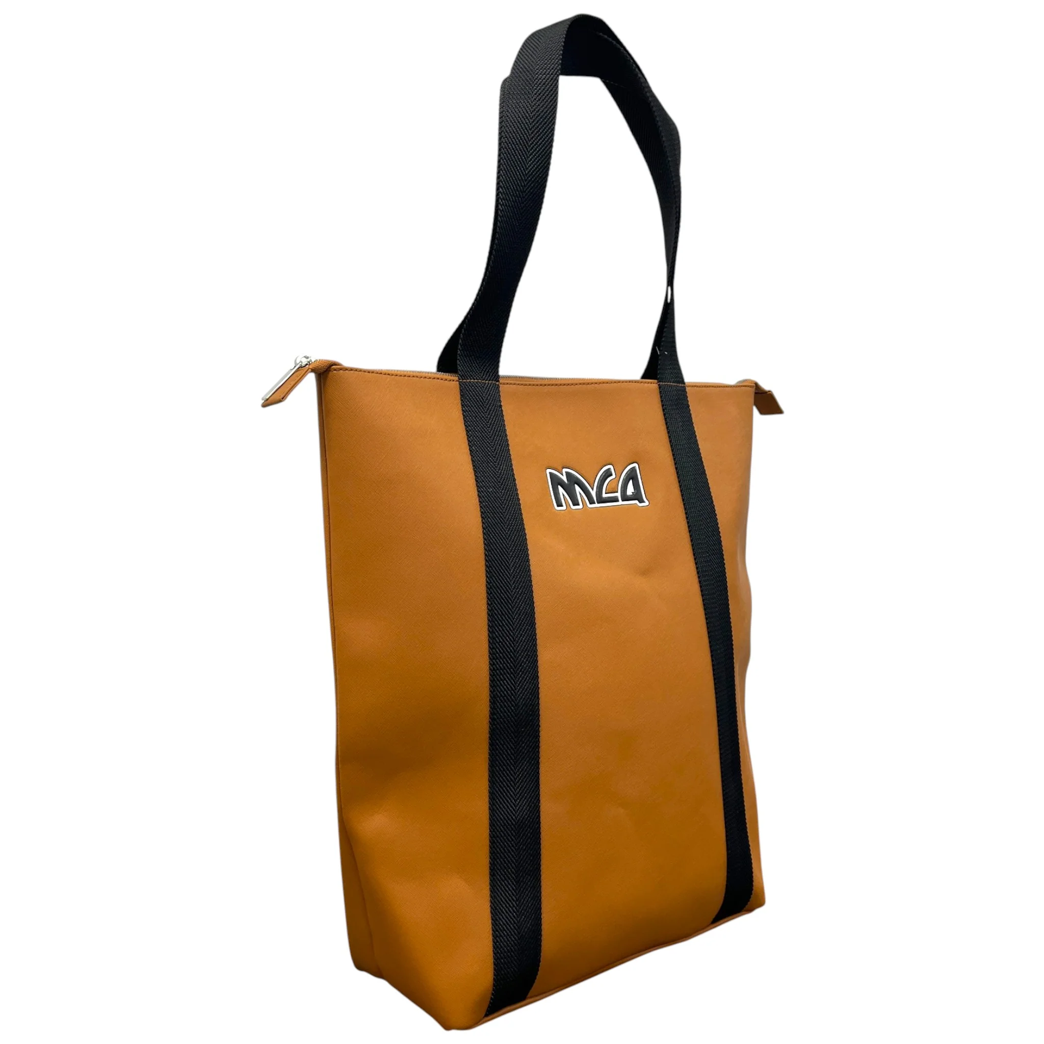 Women's Logo Print Bag Tan - Image 3