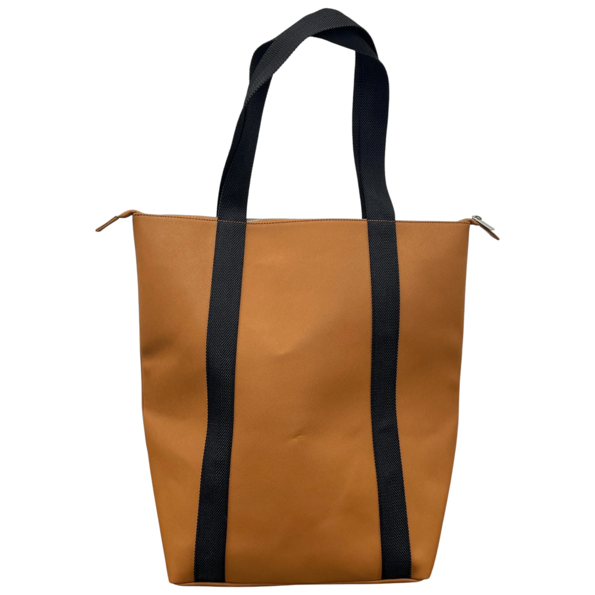 Women's Logo Print Bag Tan - Image 4