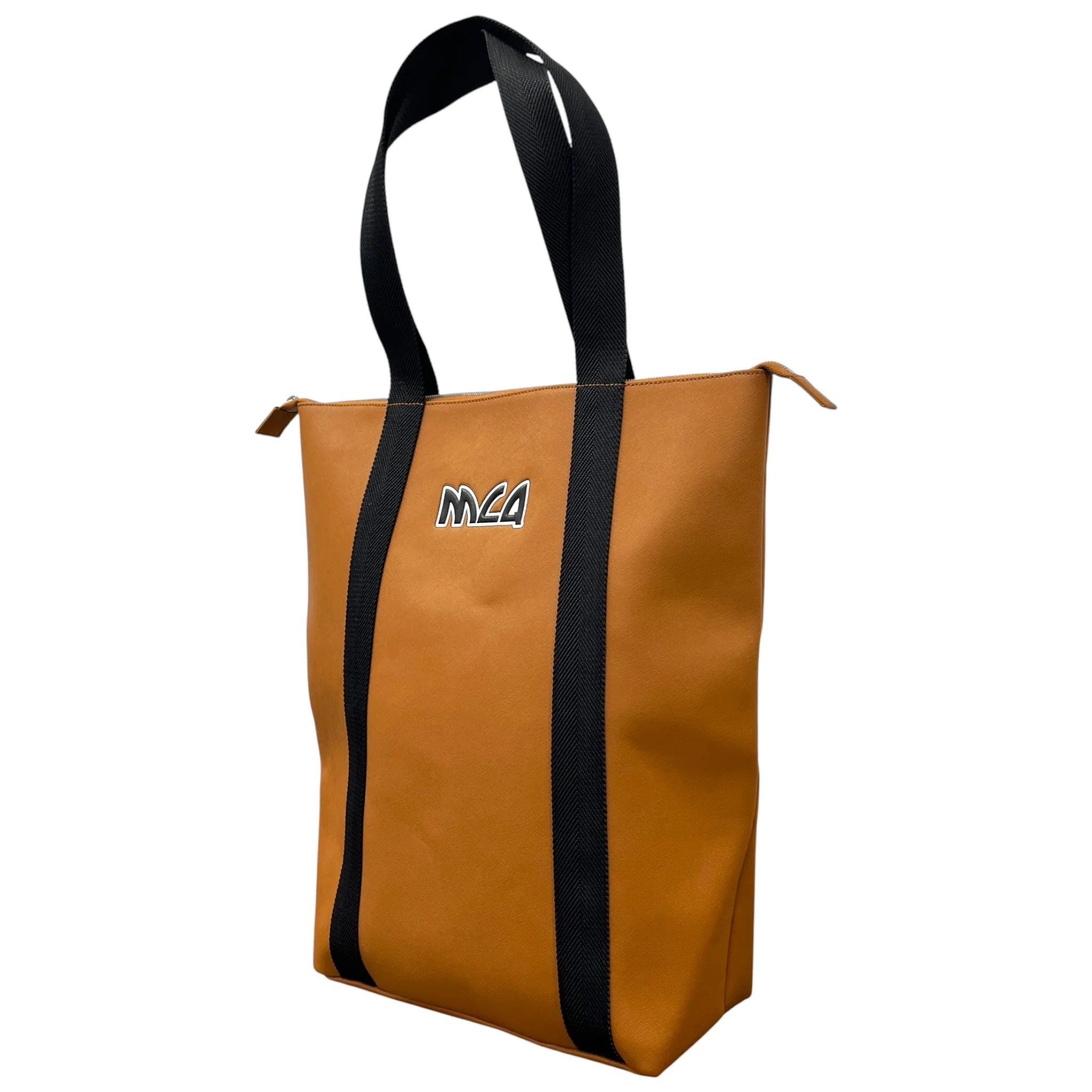 Women's Logo Print Bag Tan - Image 5