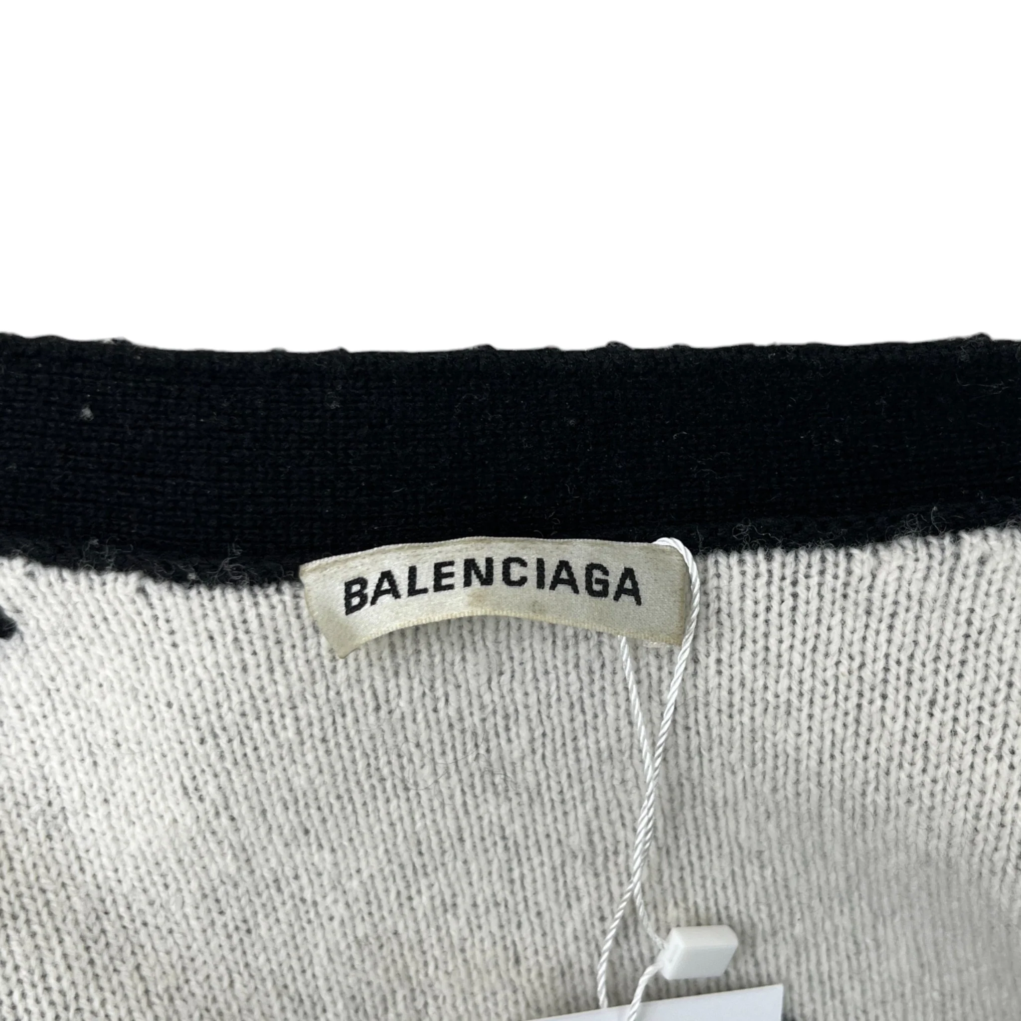 Women's Logo Print Cardigan Black Size XS - Image 7