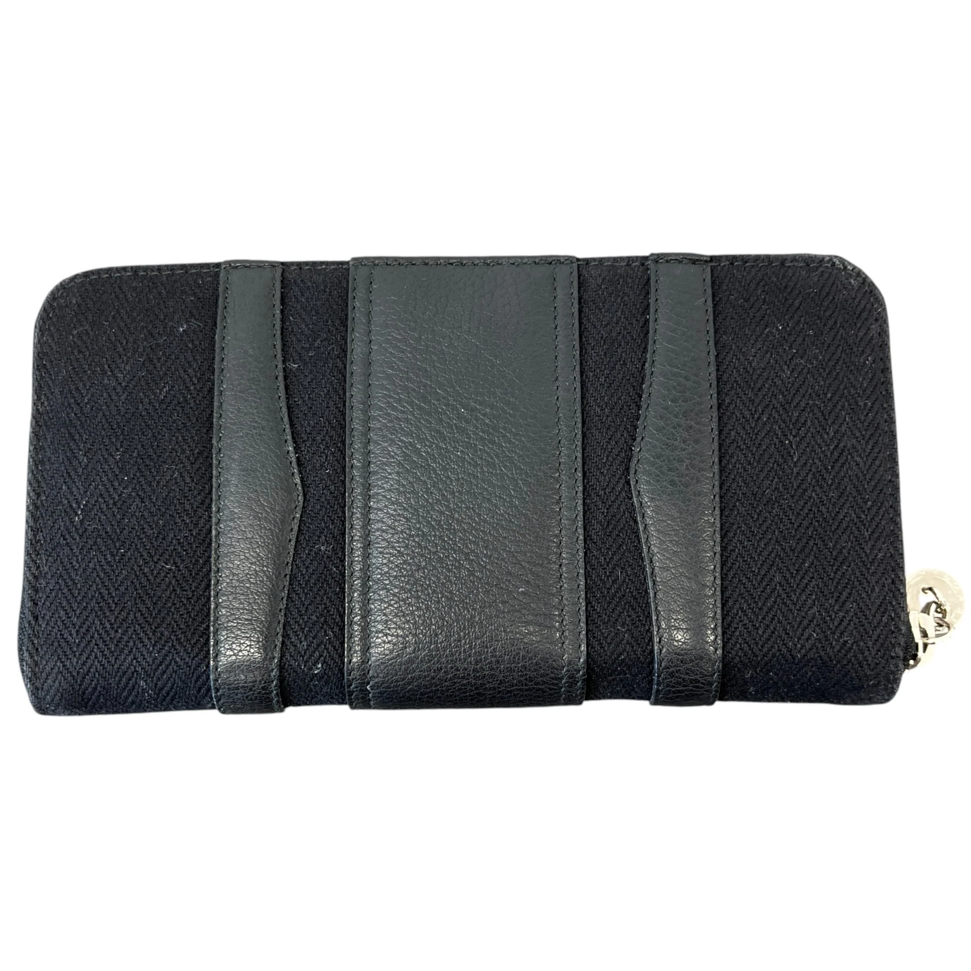 Women's Logo Zip Around Purse Black - Image 3