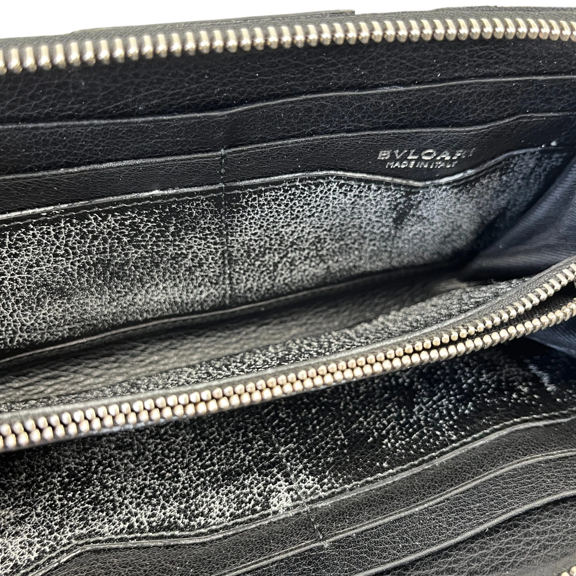 Women's Logo Zip Around Purse Black - Image 5