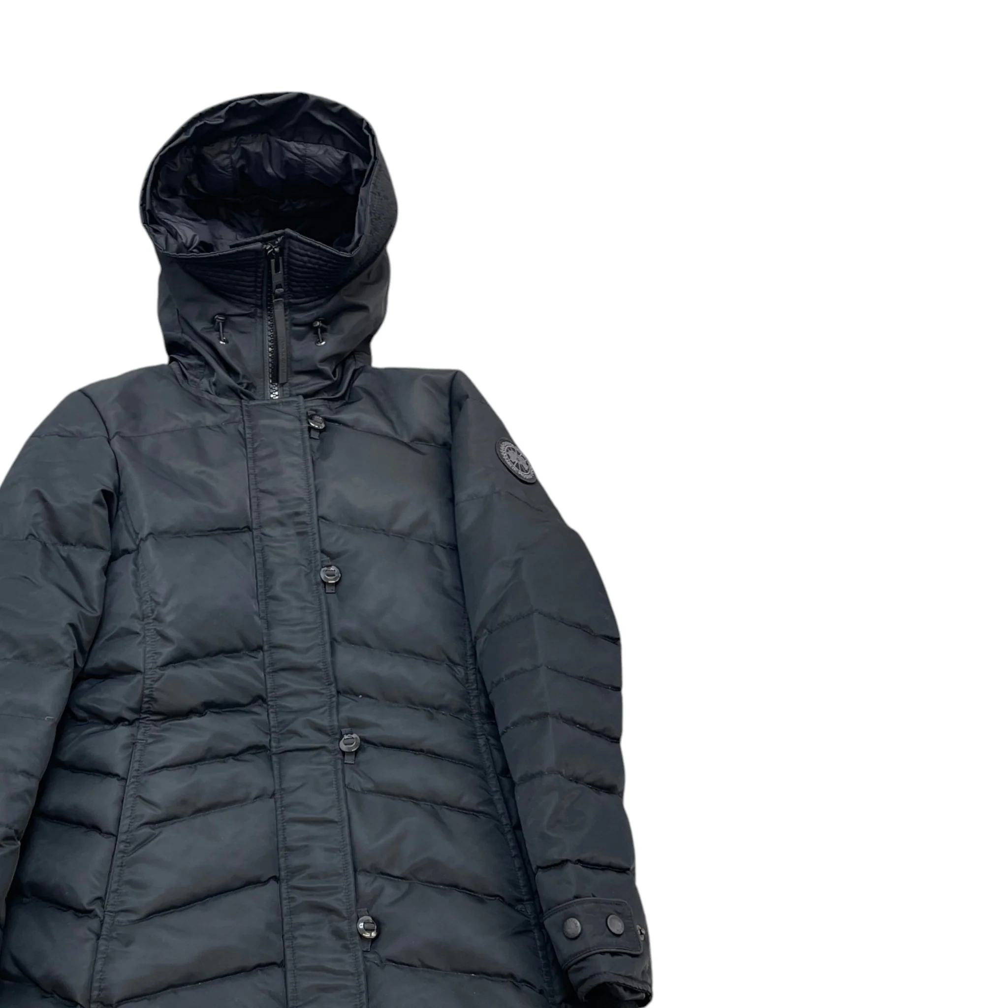 Women's Lorette Parka Down Jacket Black Size XS - Image 3